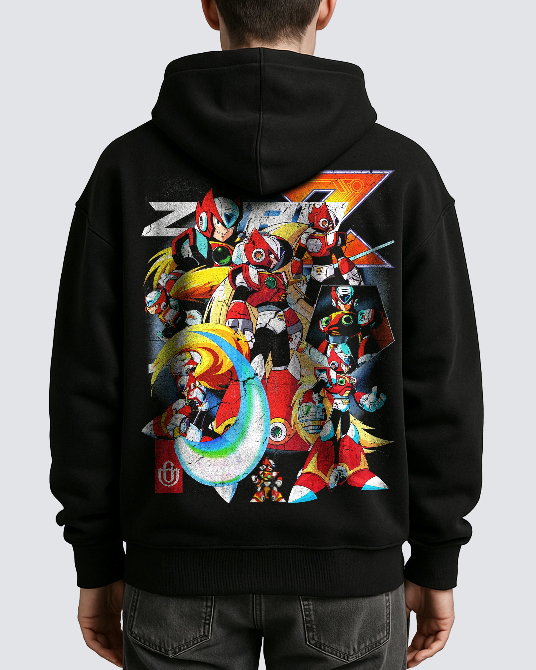 Video Games 'Mega Man X - Zero' Oversized Hoodie