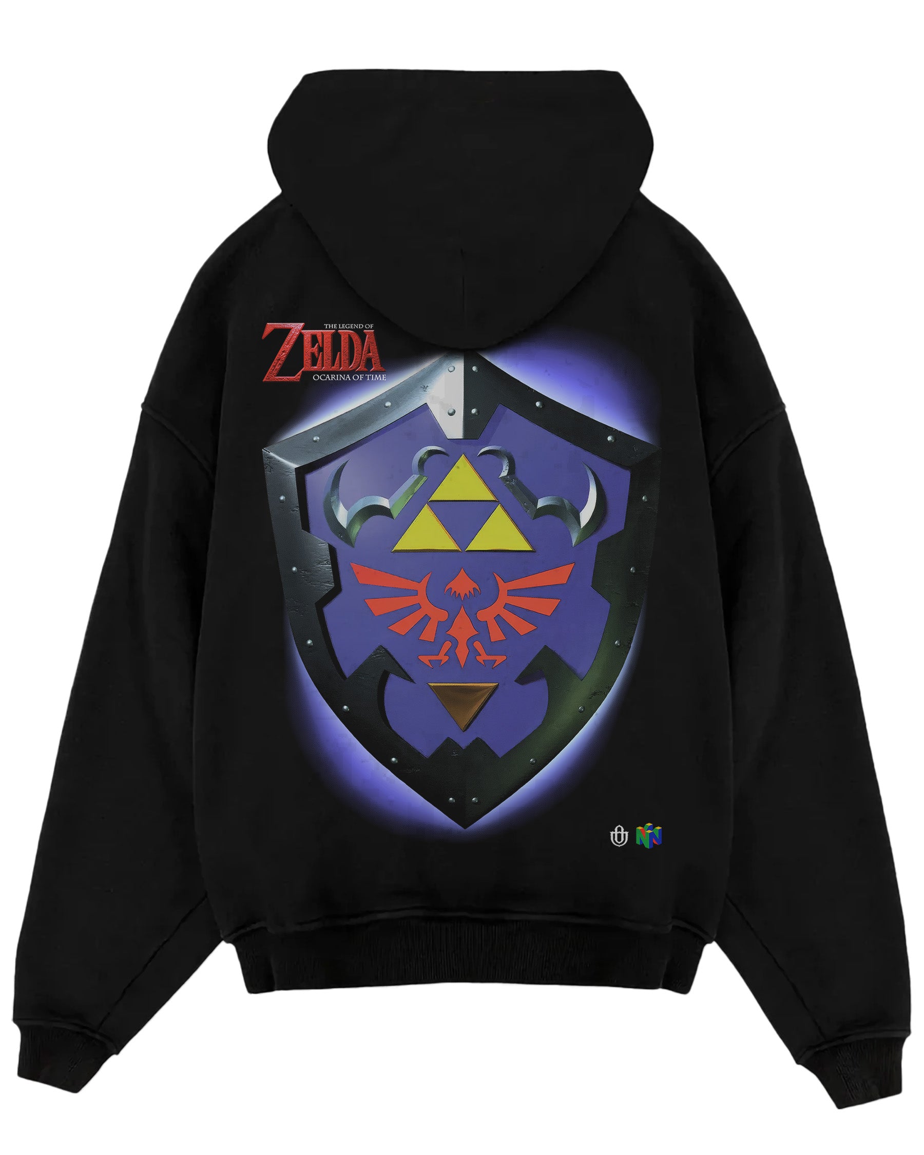 Video Games 'TLOZ Ocarina of Time - Hylian Shield' Oversized Hoodie