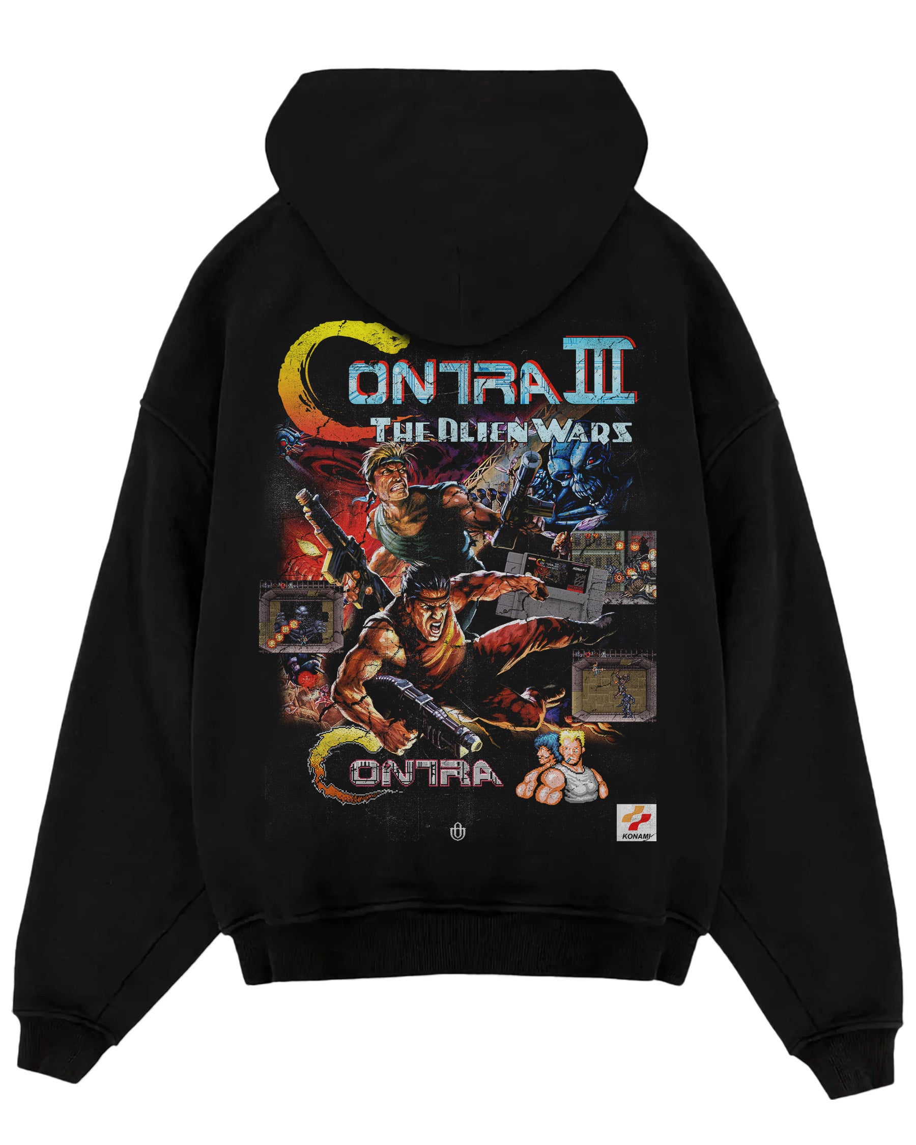Video Games 'Contra III: The Alien Wars' Oversized Hoodie