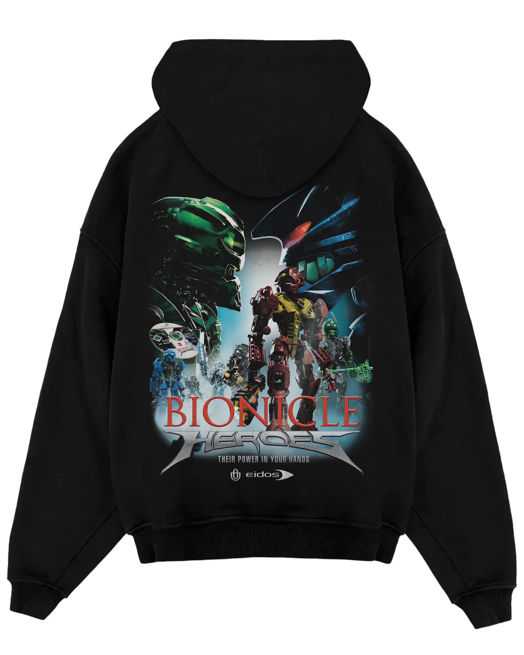 Video Games 'Bionicle Heroes' Oversized Hoodie