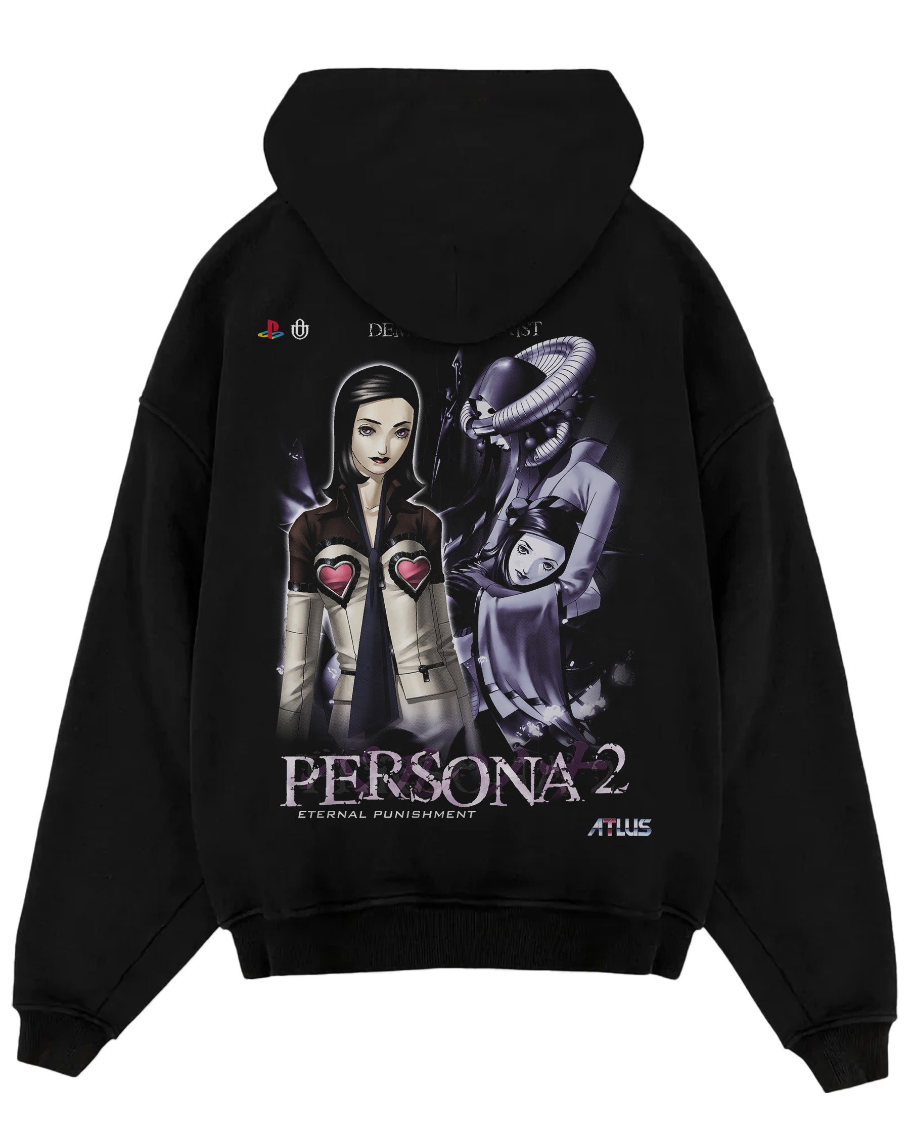 Video Games 'Persona 2: Eternal Punishment' Oversized Hoodie