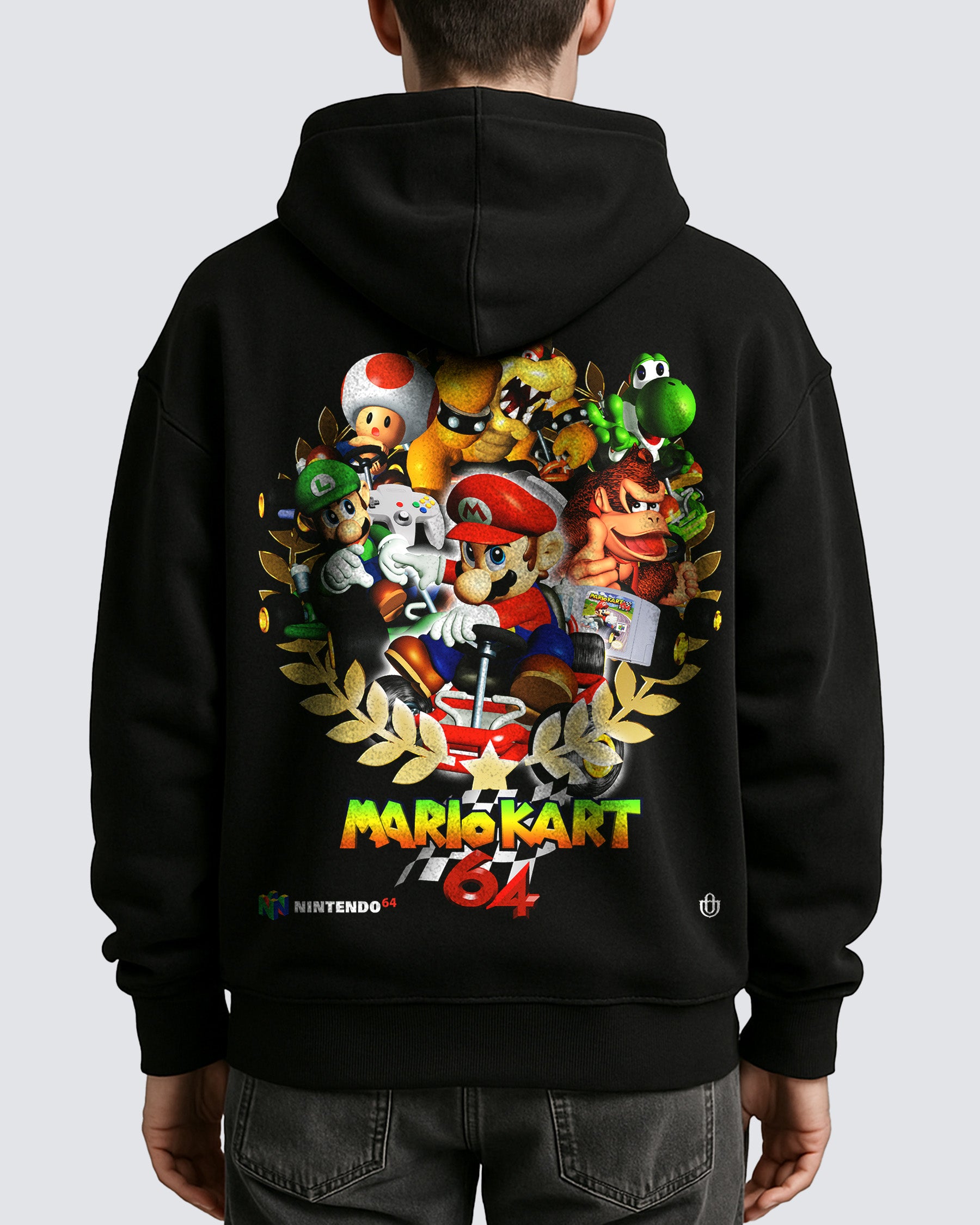 Video Games 'Mario Kart 64' Oversized Hoodie