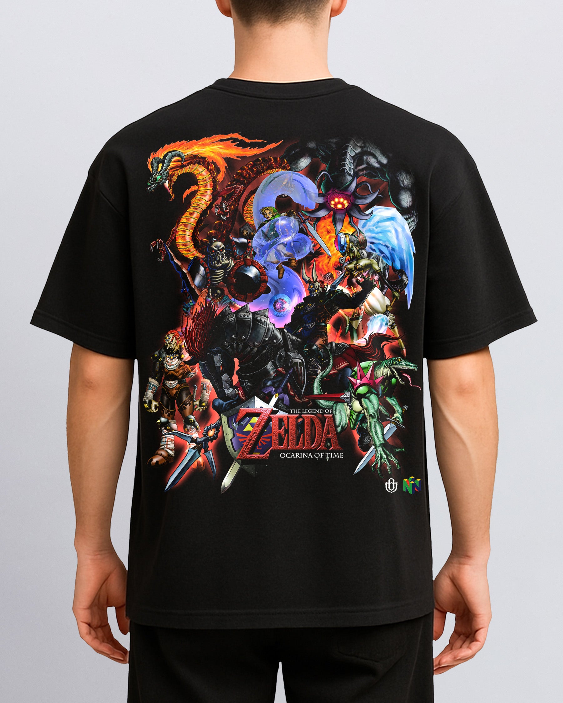 Video Games 'TLOZ: Ocarina of Time - Bosses Edition' Back T-Shirt