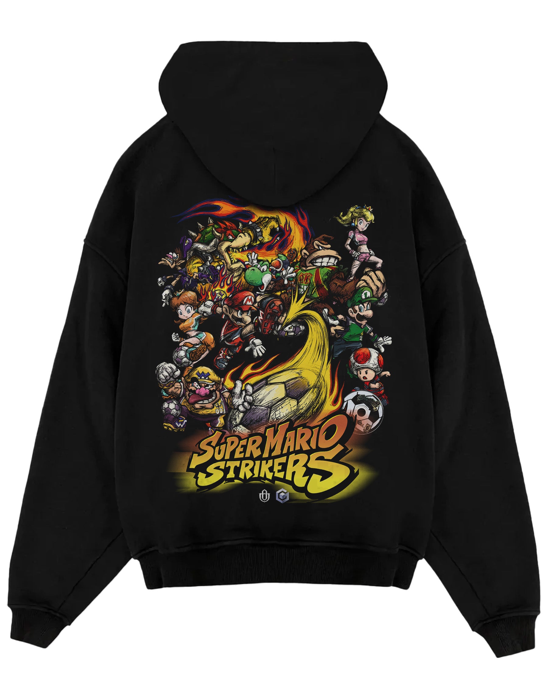 Video Games 'Super Mario Strickers' Oversized Hoodie