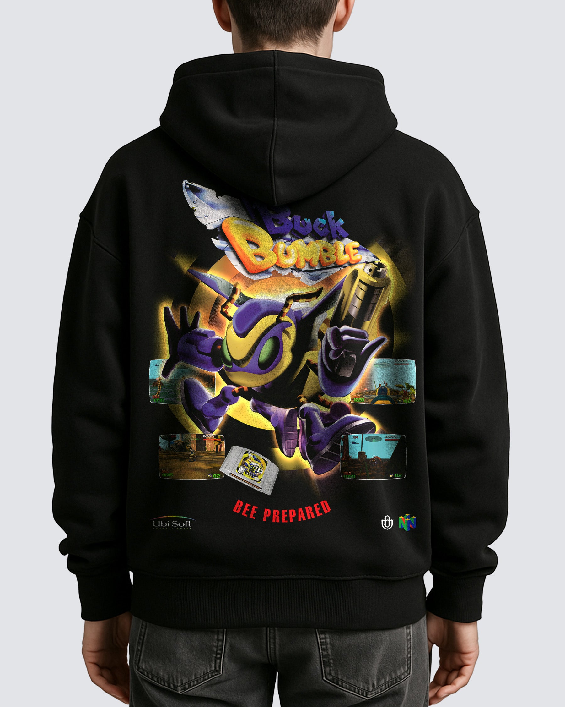 Video Games 'Buck Bumble' Oversized Hoodie