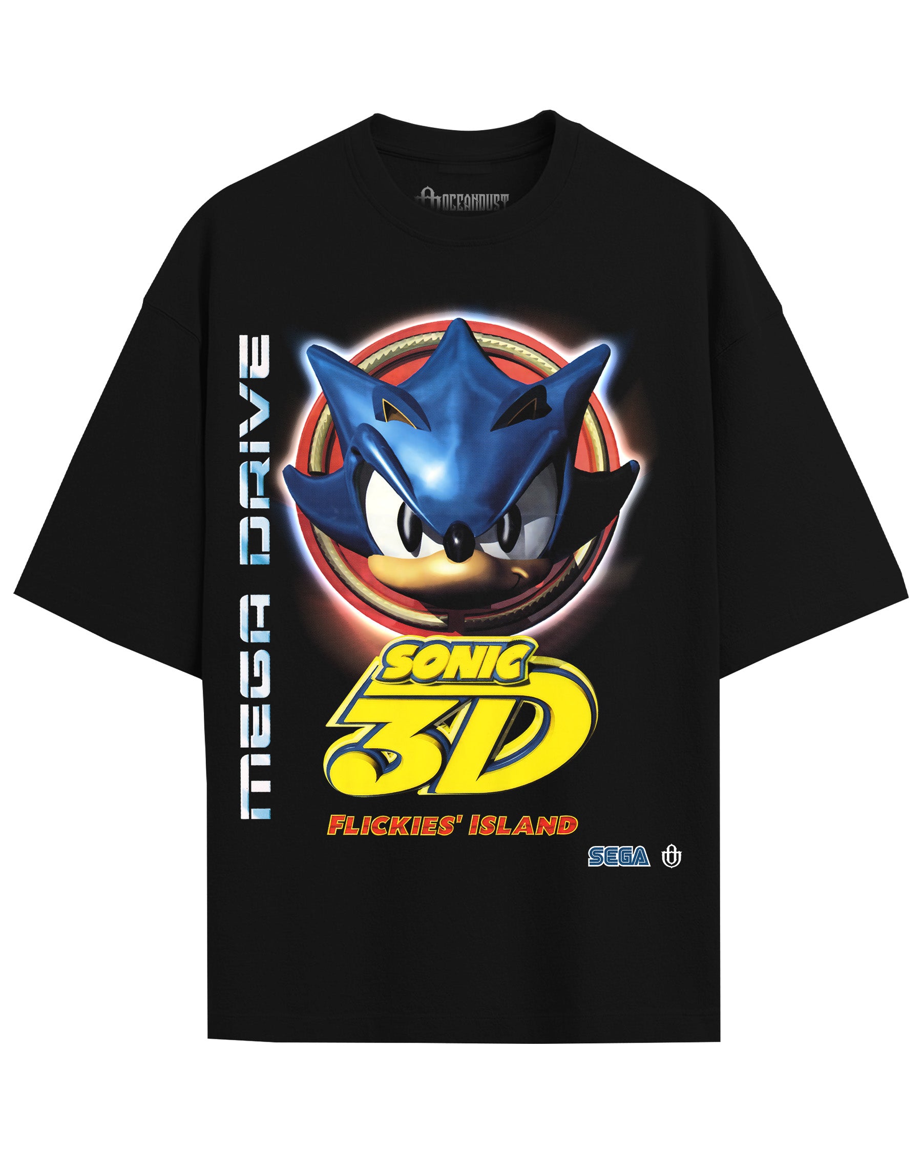 Video Games 'Sonic 3D Flickies' Island v1' Front T-Shirt