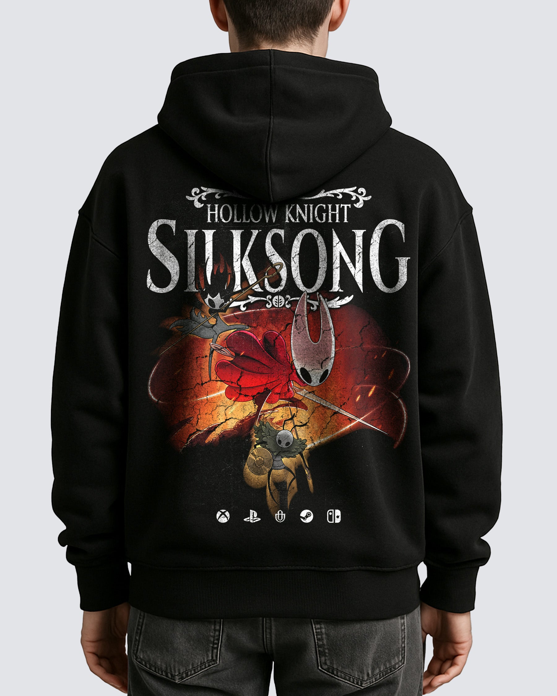 Video Games 'Hollow Knight: Silksong' Oversized Hoodie