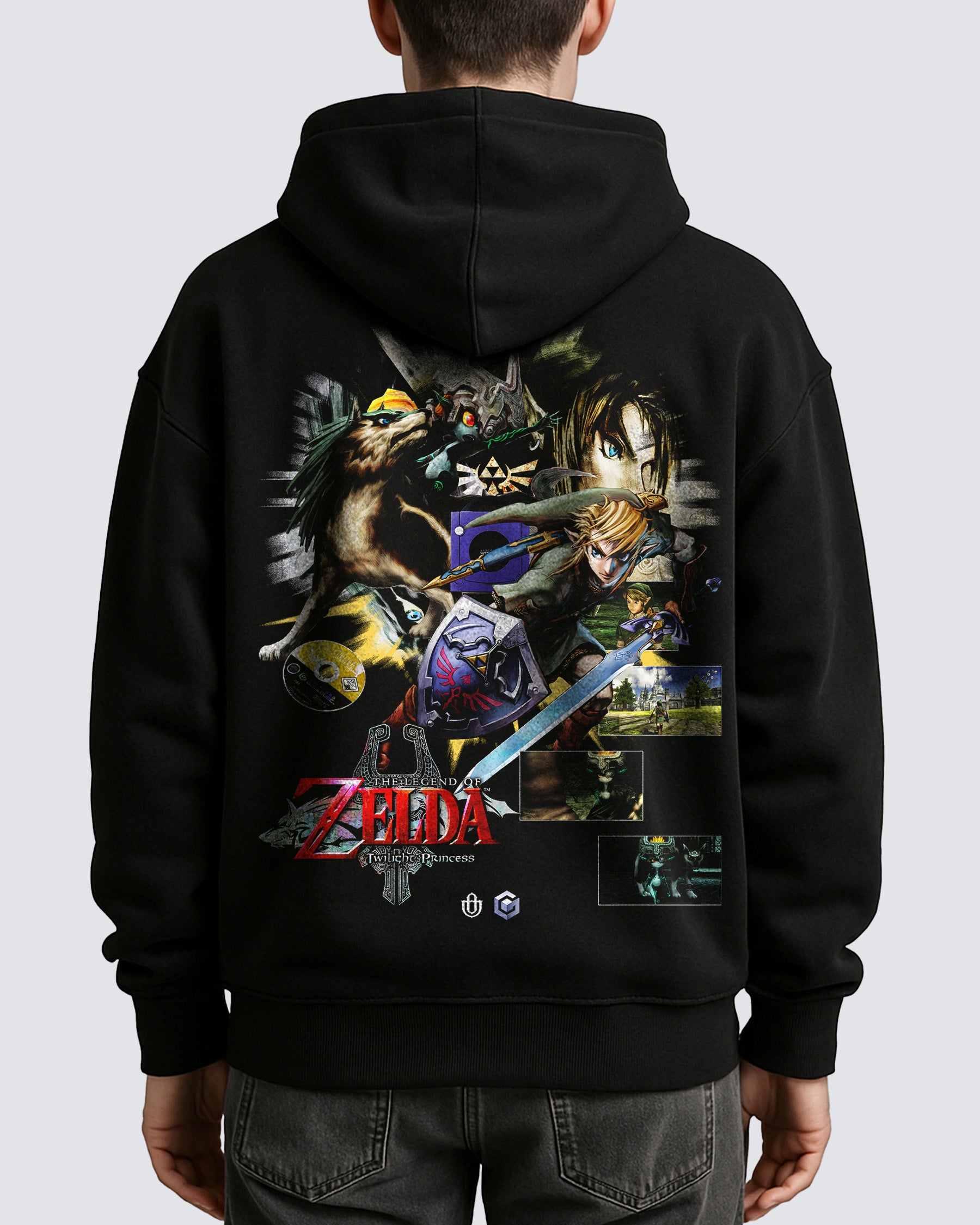 Video Games 'The Legend of Zelda:  Twilight Princess v1' Oversized Hoodie
