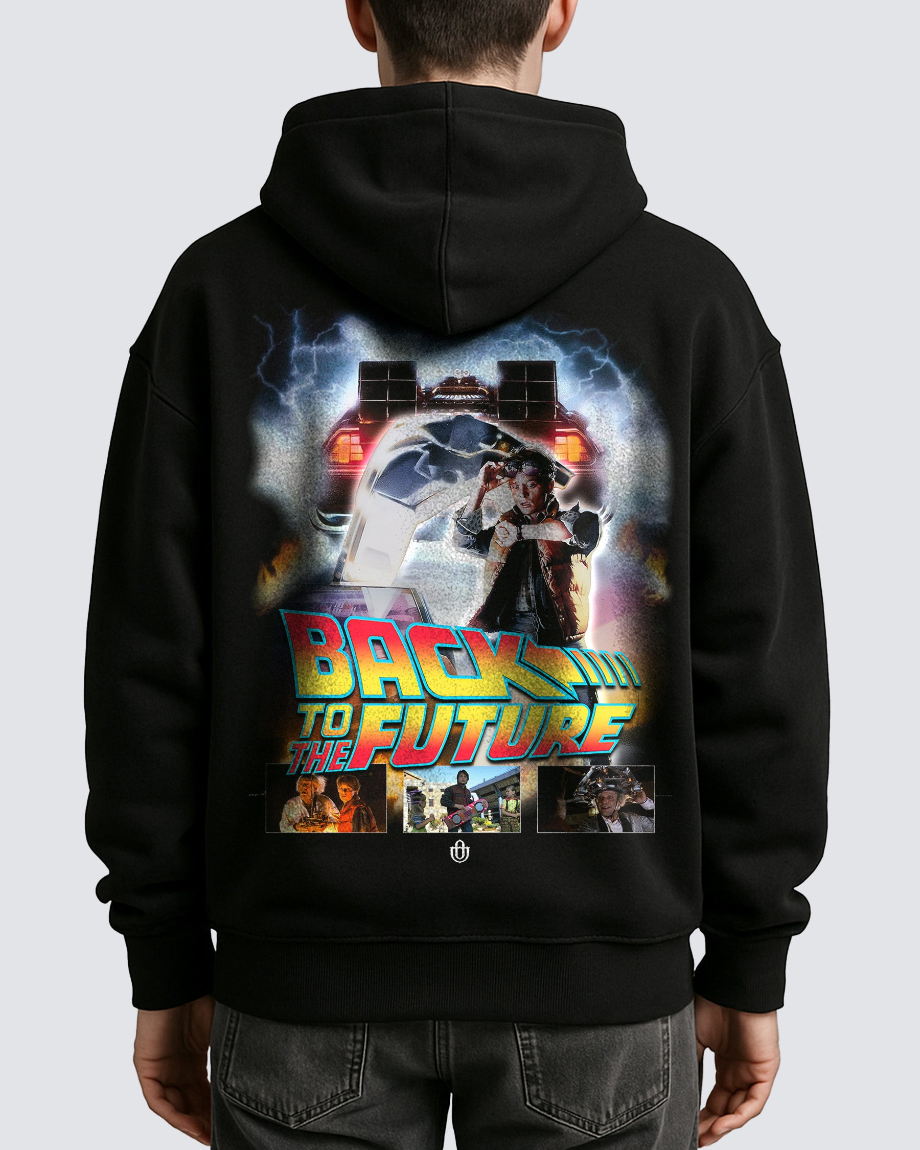 Movies 'Back to the Future' Oversized Hoodie