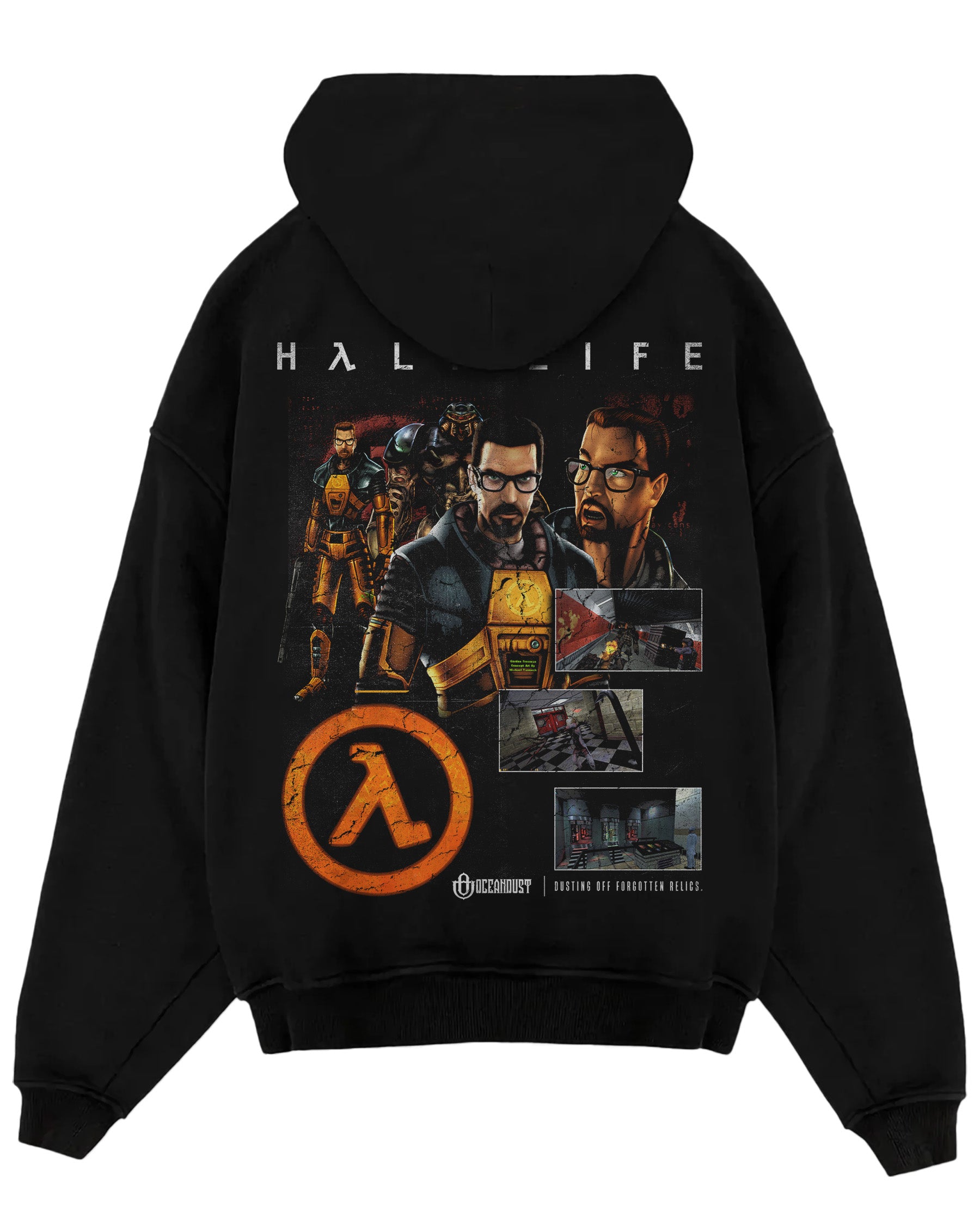 Video Games 'Half Life' Oversized Hoodie