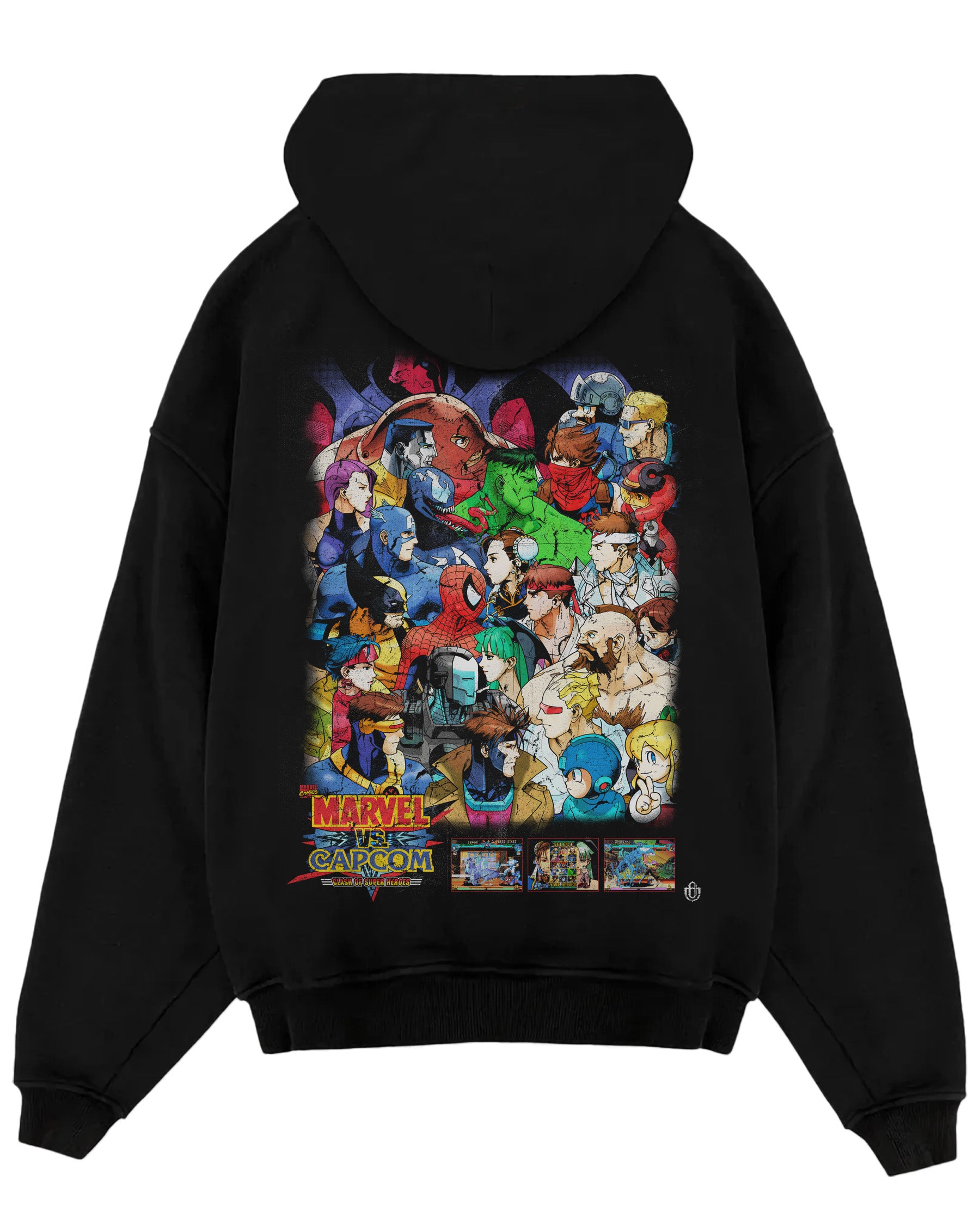 Video Games 'Marvel vs Capcom: Clash of Super Heroes v1' Oversized Hoodie