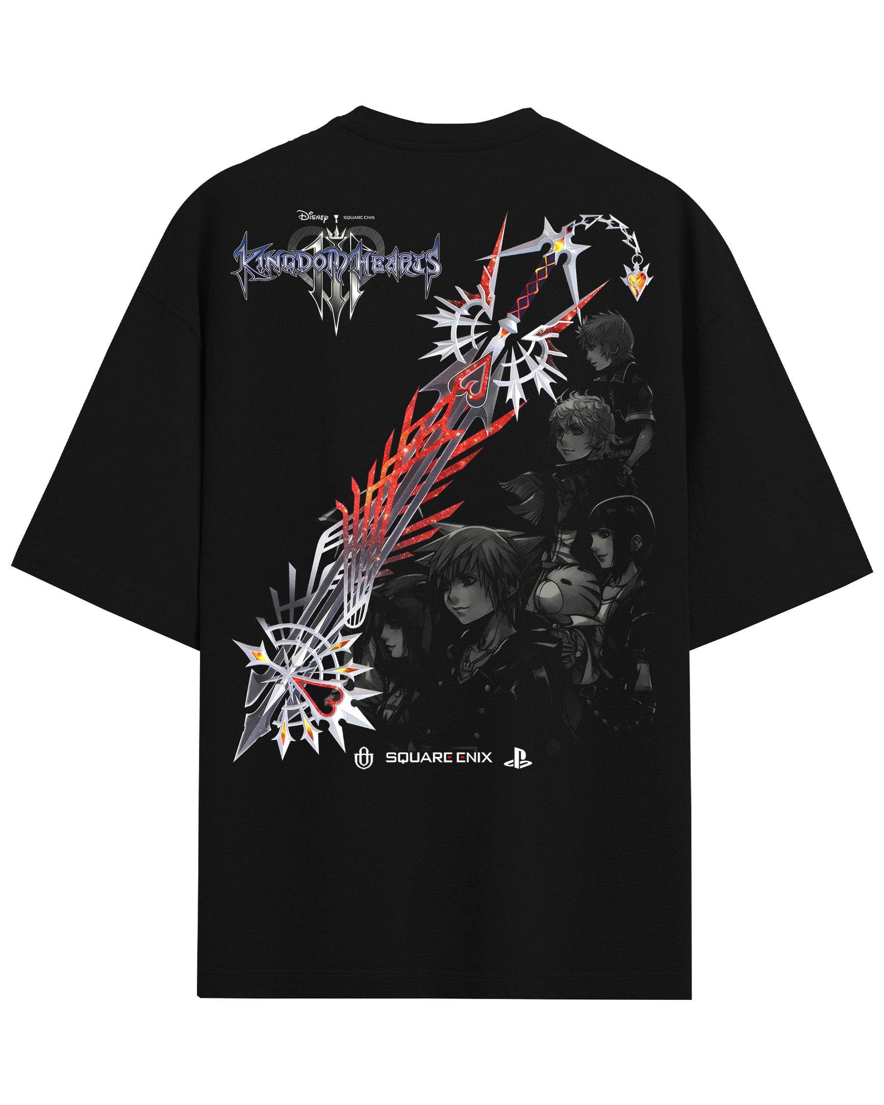 Video Games 'Kingdom Hearts 3 - Ultima Keyblade' Back T-Shirt