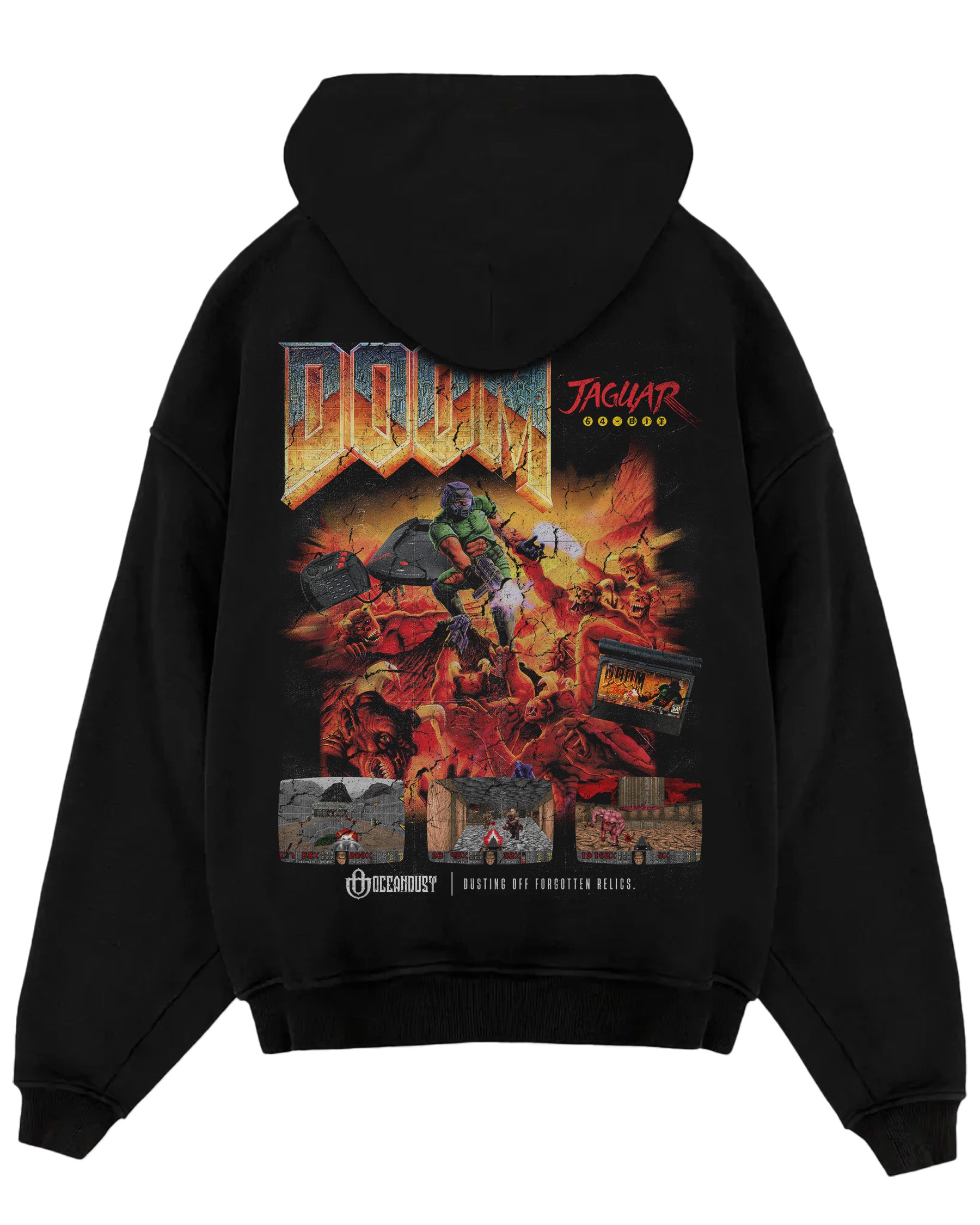Video Games 'Doom' Oversized Hoodie