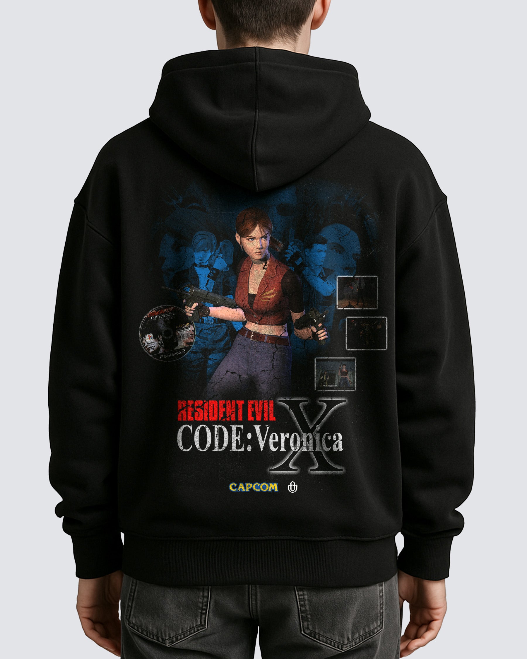 Video Games 'Resident Evil Code: Veronica X' Oversized Hoodie