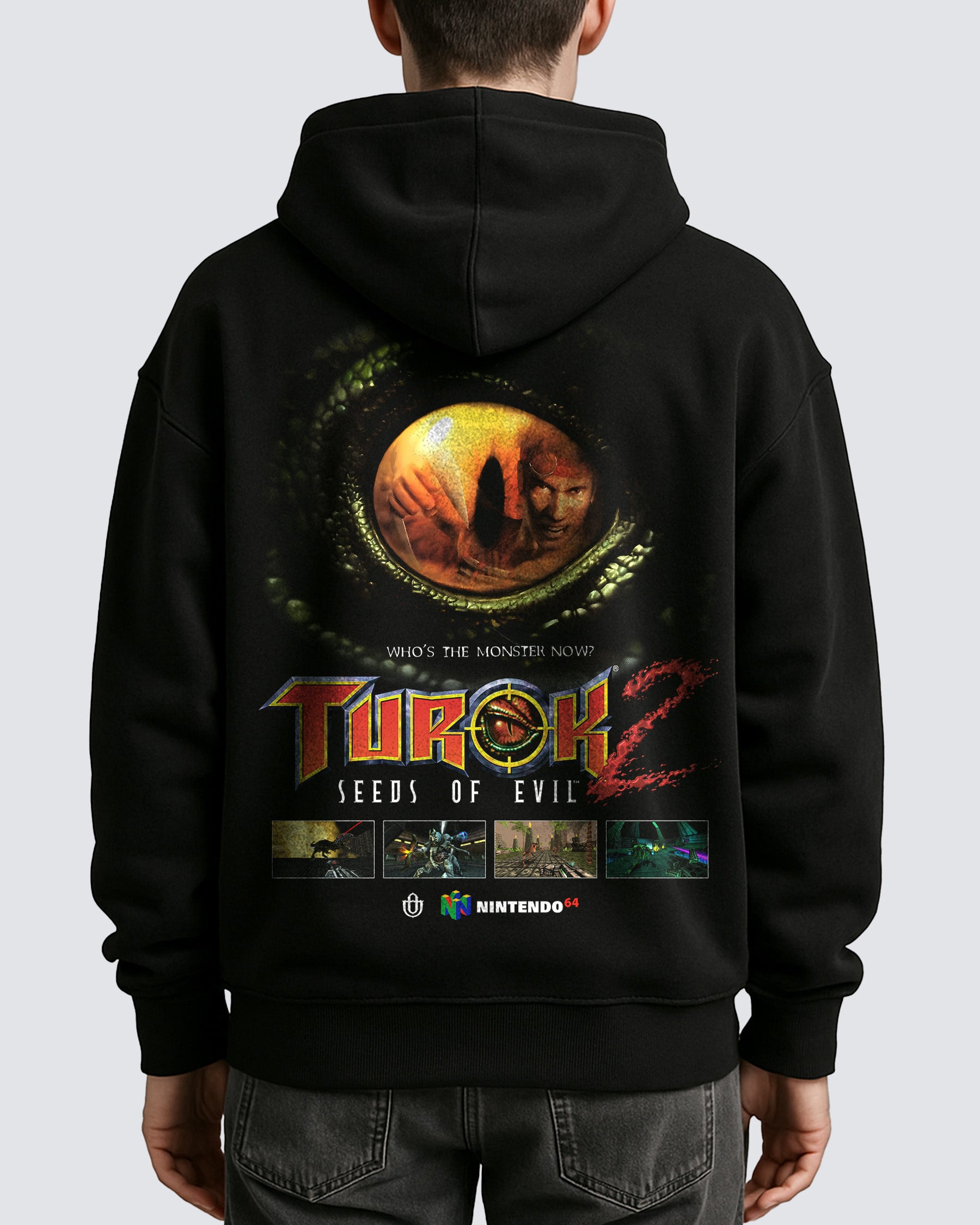 Video Games 'Turok 2: Seeds of Evil' Oversized Hoodie