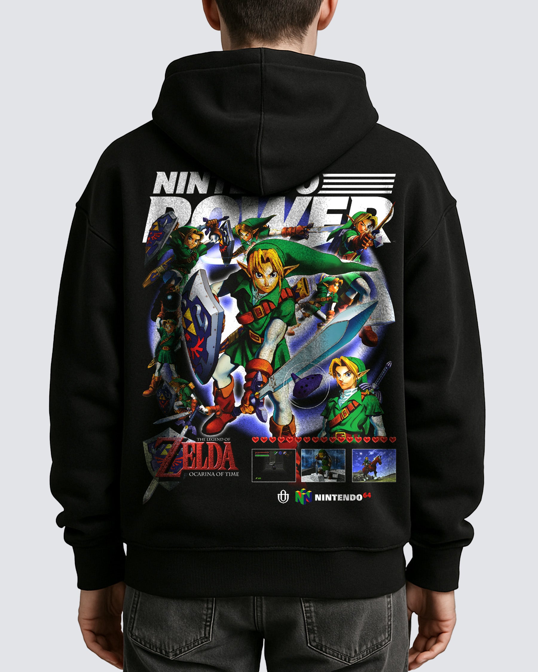 Video Games 'The Legend of Zelda:  Ocarina of Time v1' Oversized Hoodie