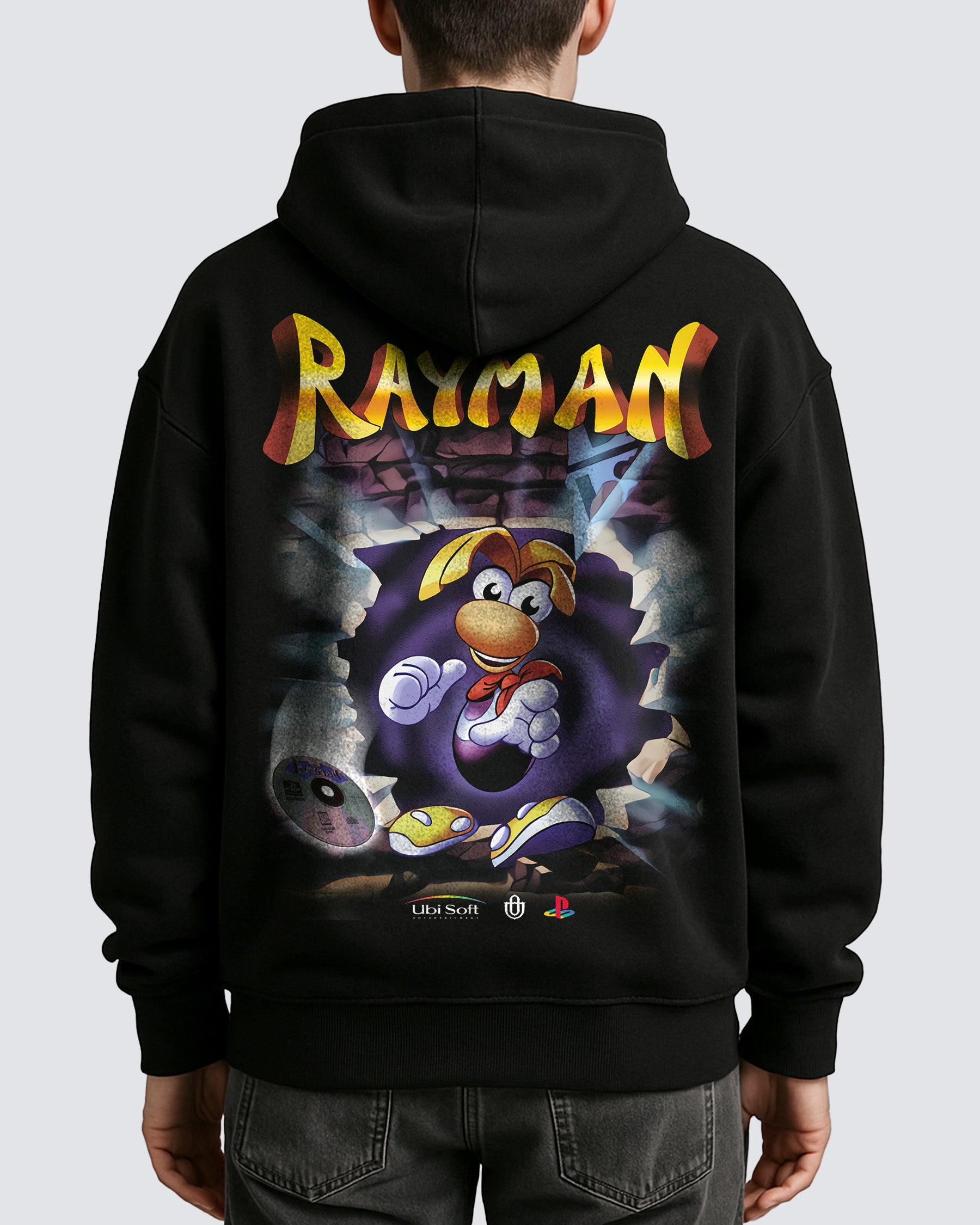 Video Games 'Rayman' Oversized Hoodie