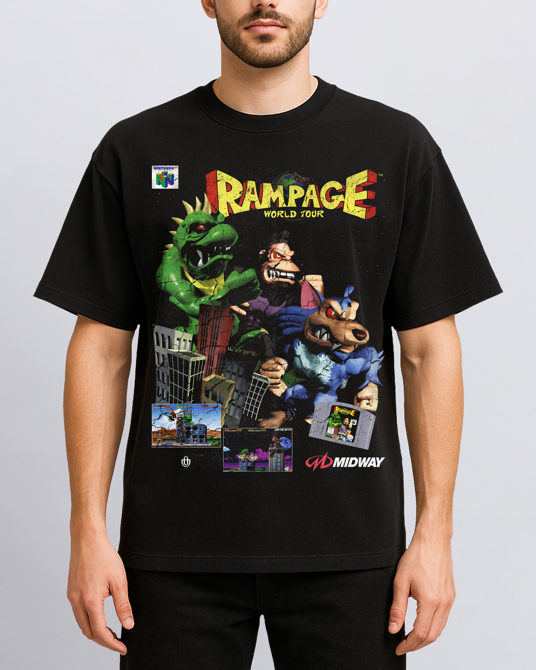 Video Games 'Rampage World Tour' T-Shirt