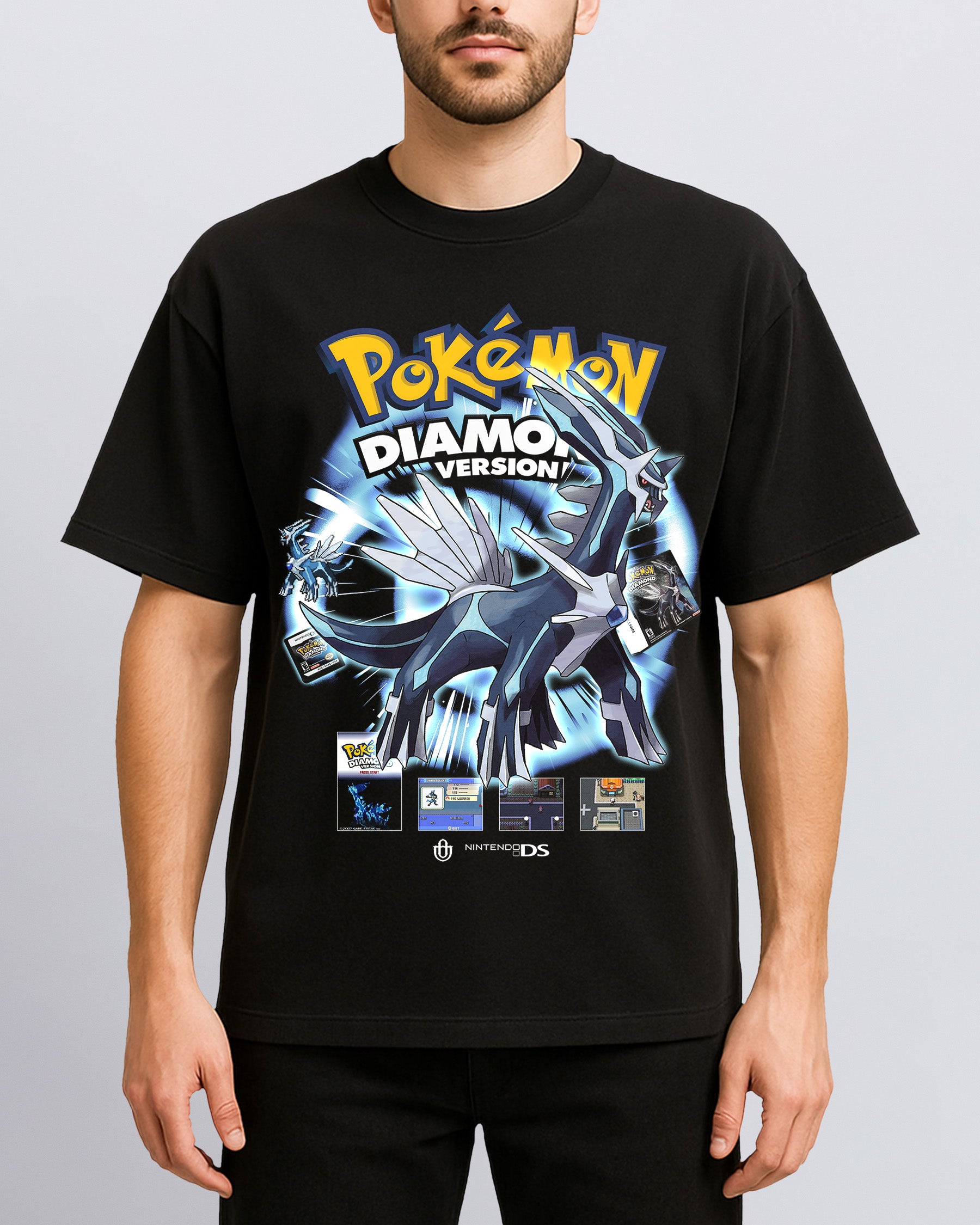 Video Games 'PKMN Diamond Version' Front T-Shirt