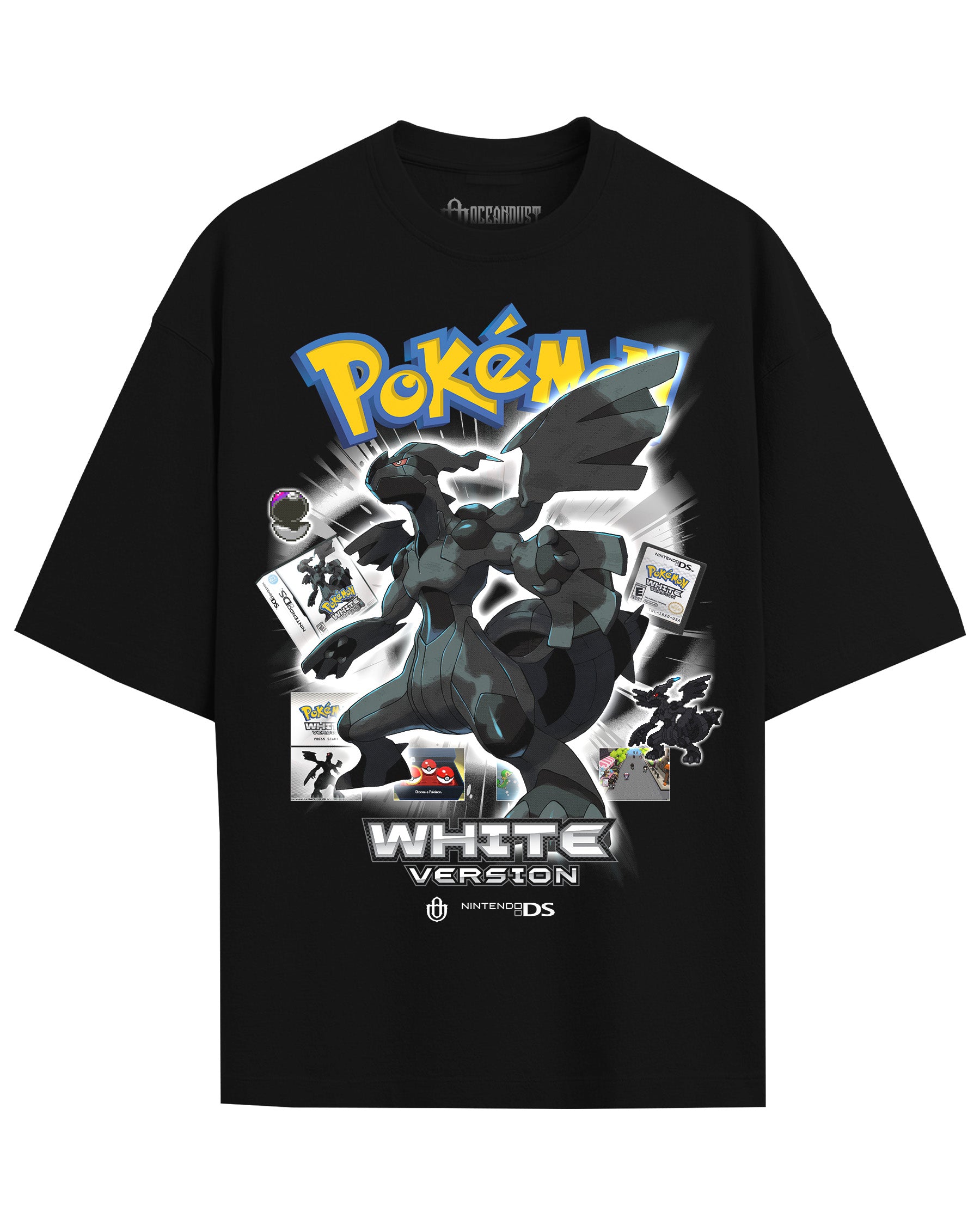 Video Games 'PKMN White Version' Front T-Shirt
