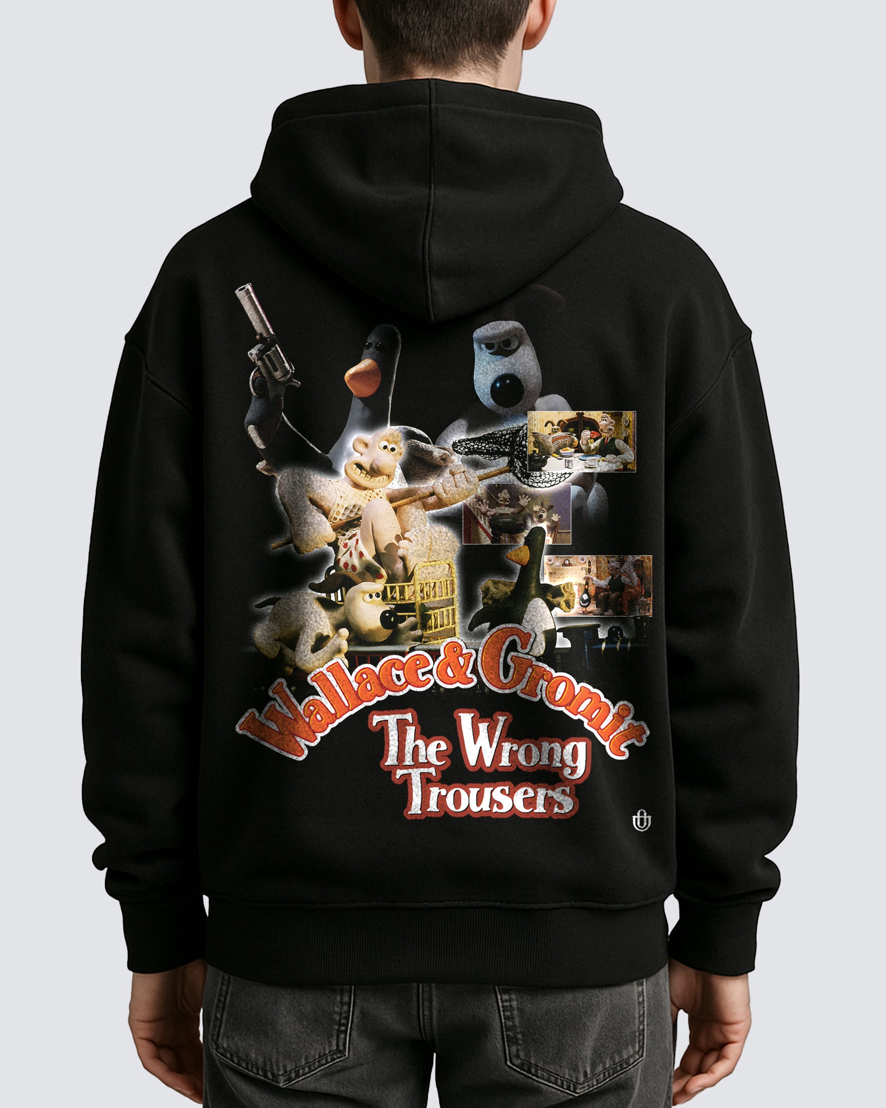Movies 'Wallace & Gromit: The Wrong Trousers' Oversized Hoodie