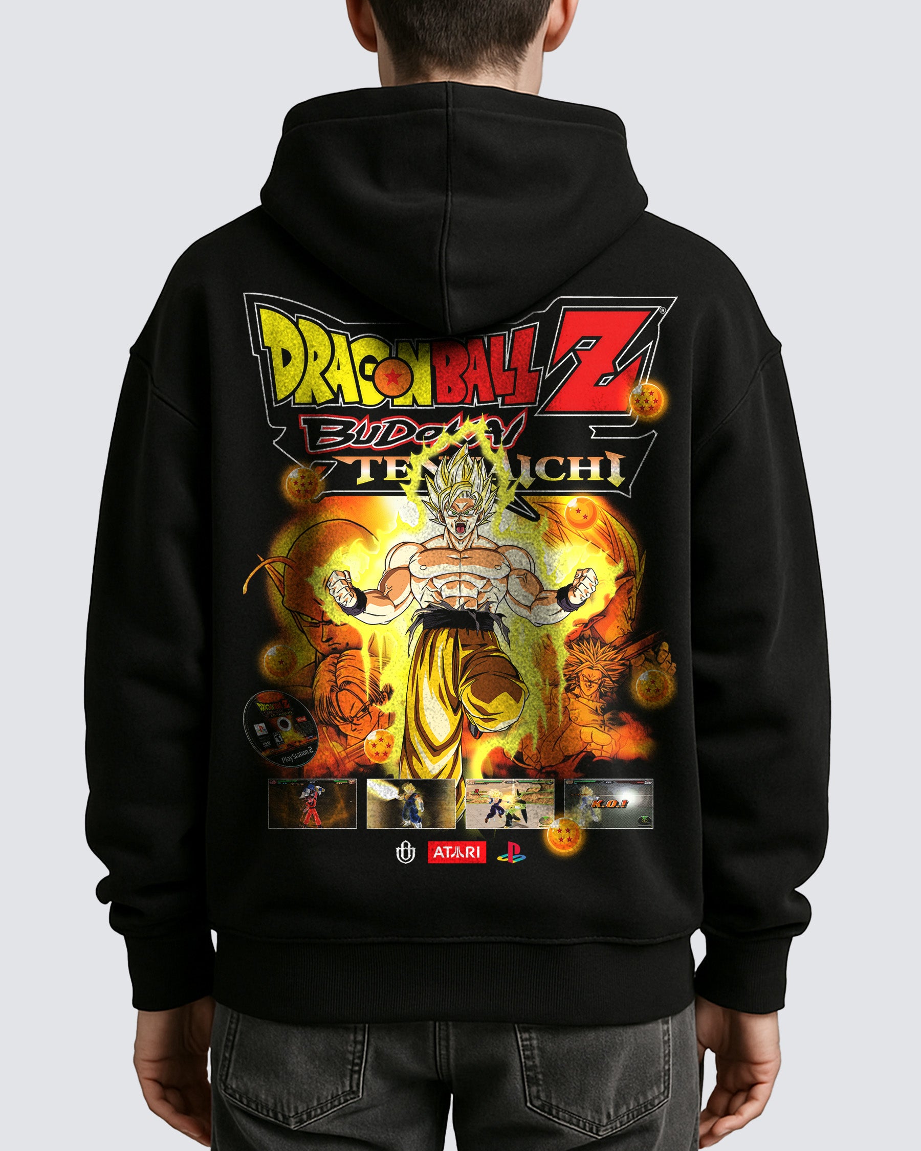 Video Games 'Dragon Ball Z: Budokai Tenkaichi' Oversized Hoodie