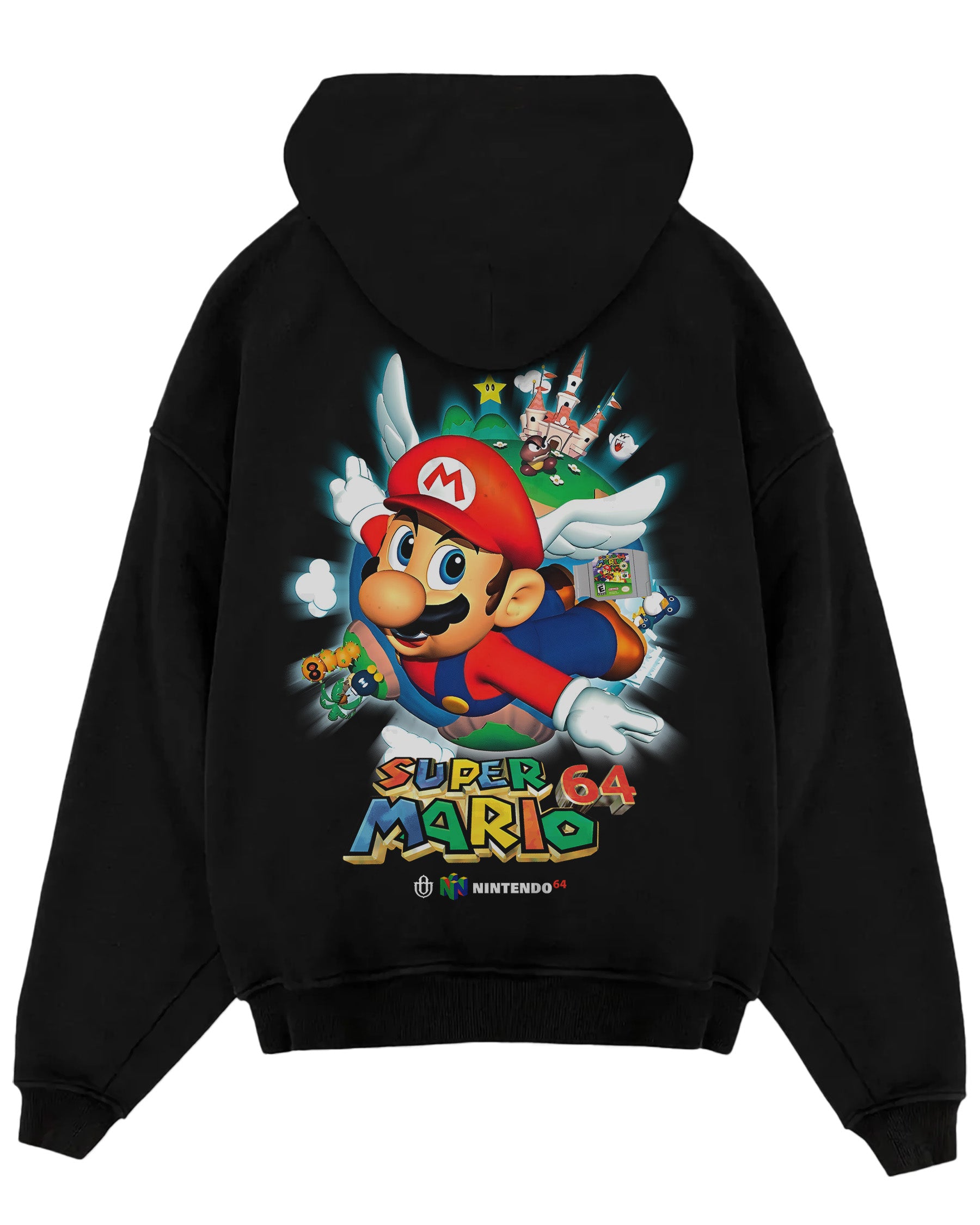 Video Games 'Super Mario 64 v1' Oversized Hoodie