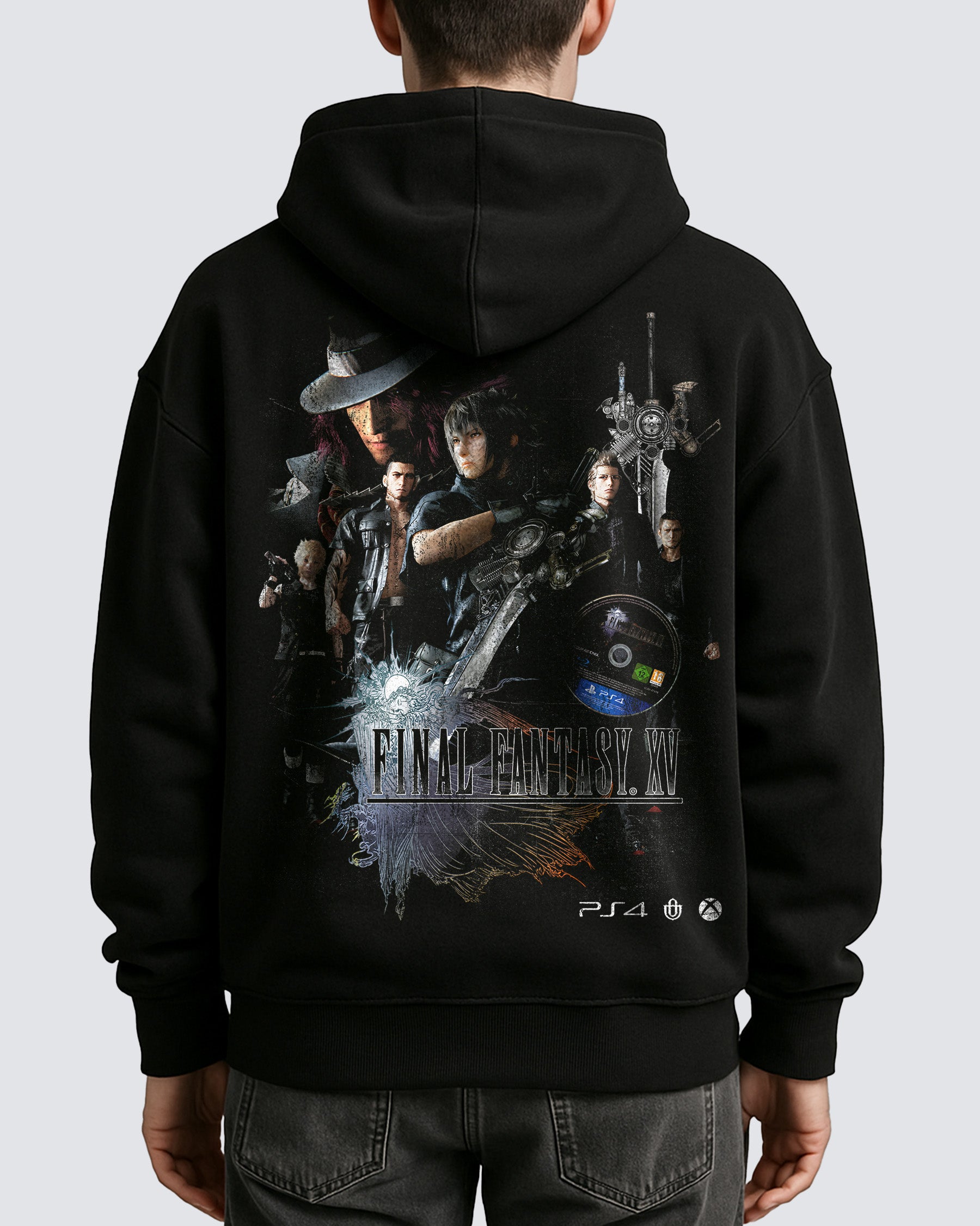 Video Games 'Final Fantasy XV' Oversized Hoodie
