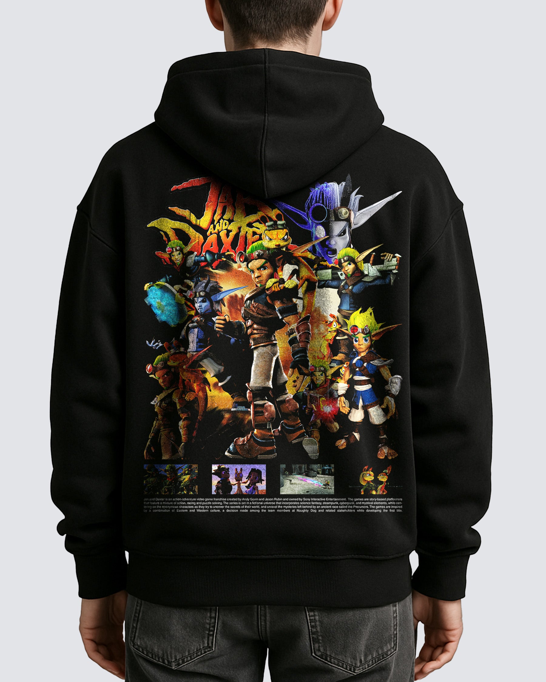 Video Games 'Jak and Daxter - All in One' Oversized Hoodie
