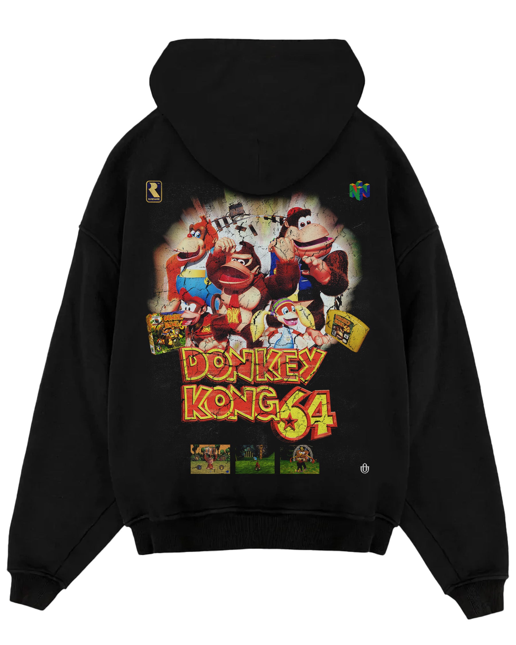 Video Games 'Donkey Kong 64' Oversized Hoodie