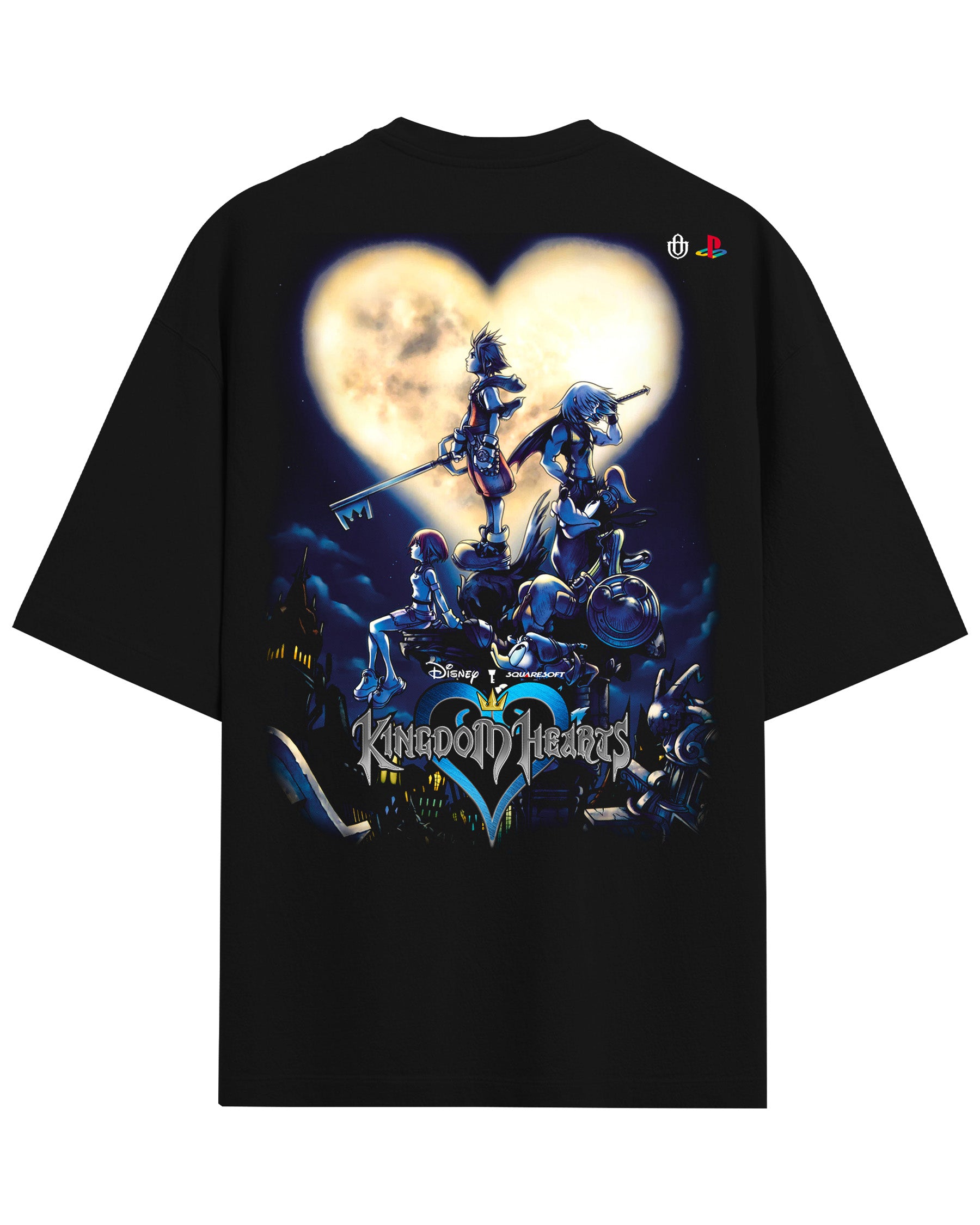 Video Games 'Kingdom Hearts' Back T-Shirt