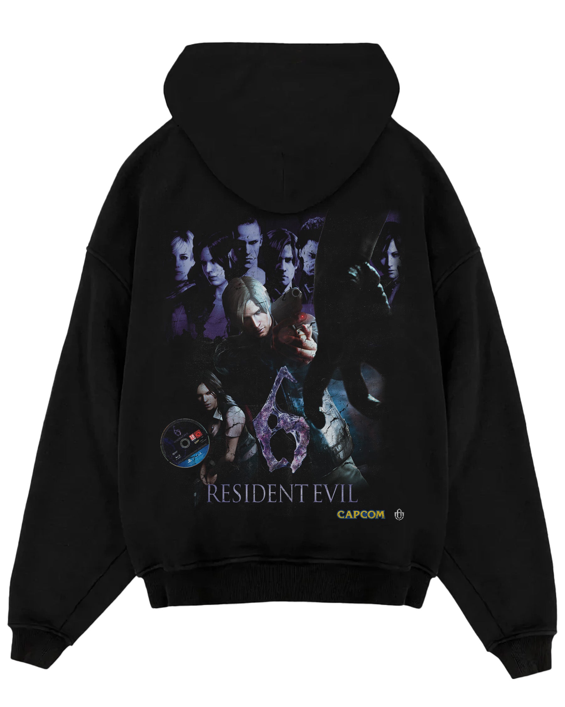 Video Games 'Resident Evil 6' Oversized Hoodie