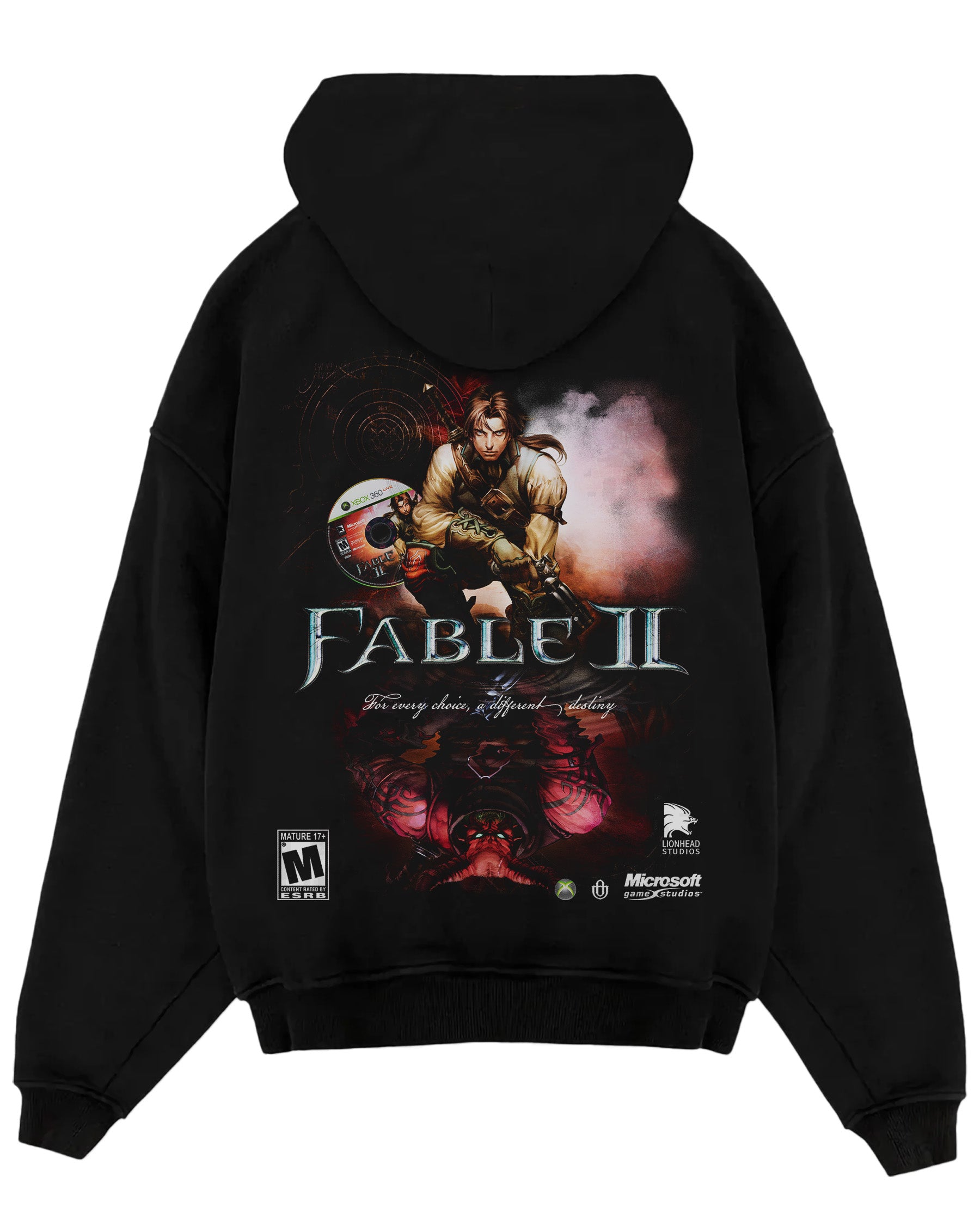 Video Games 'Fable II' Oversized Hoodie