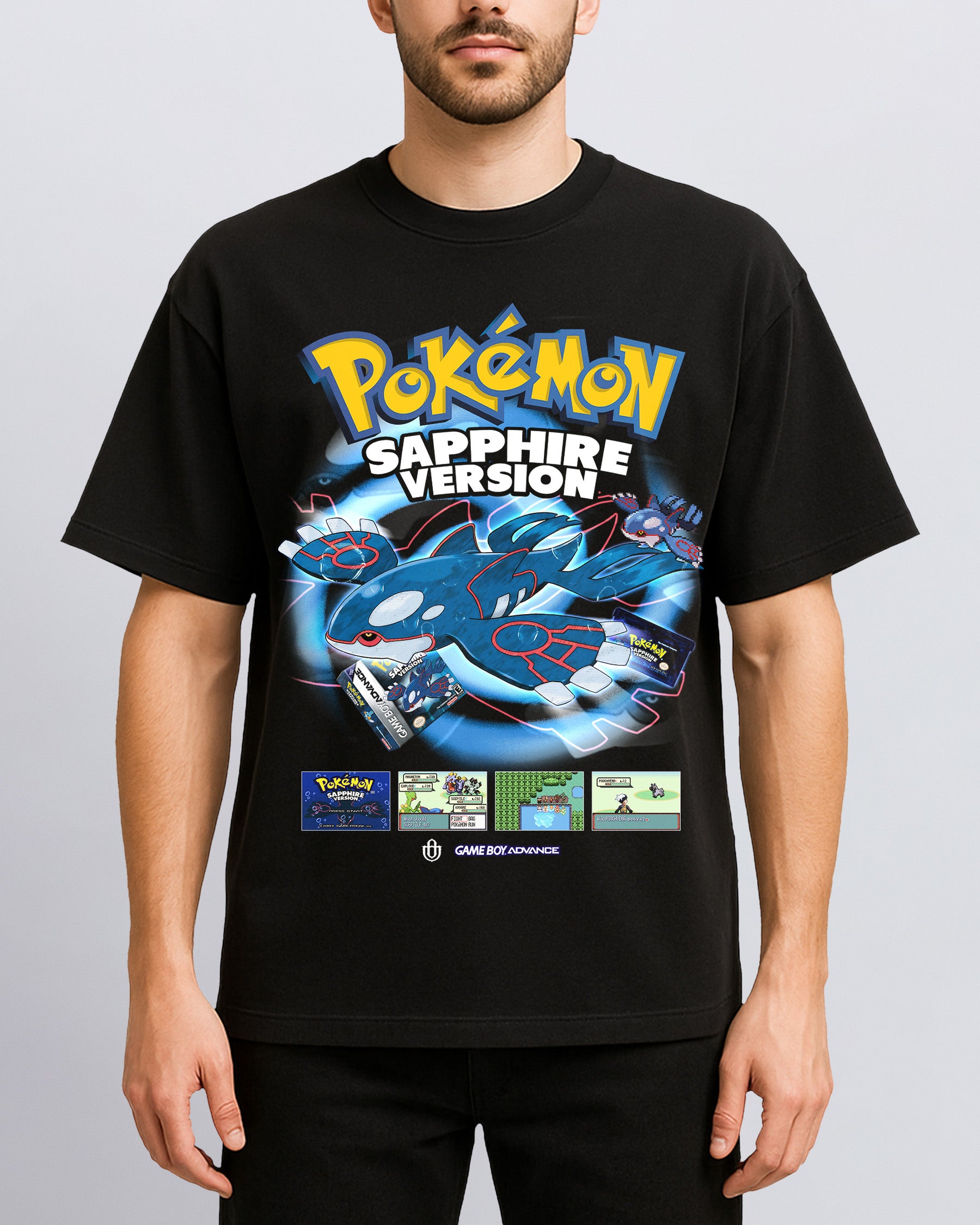Video Games 'PKMN Sapphire' Front T-Shirt