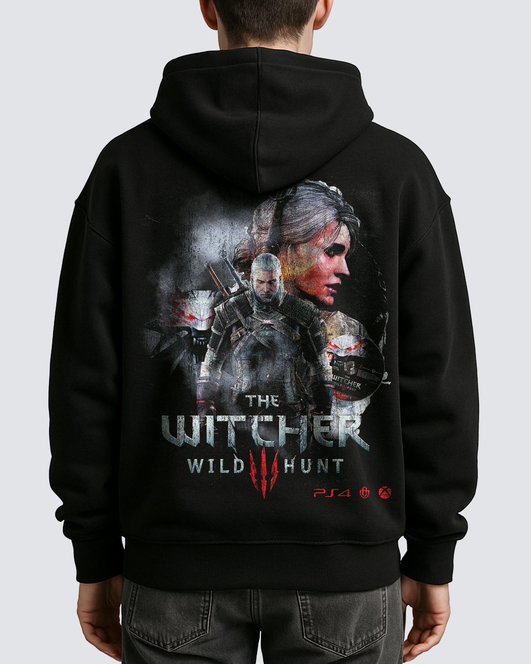 Video Games 'The Witcher 3: Wild Hunt' Oversized Hoodie