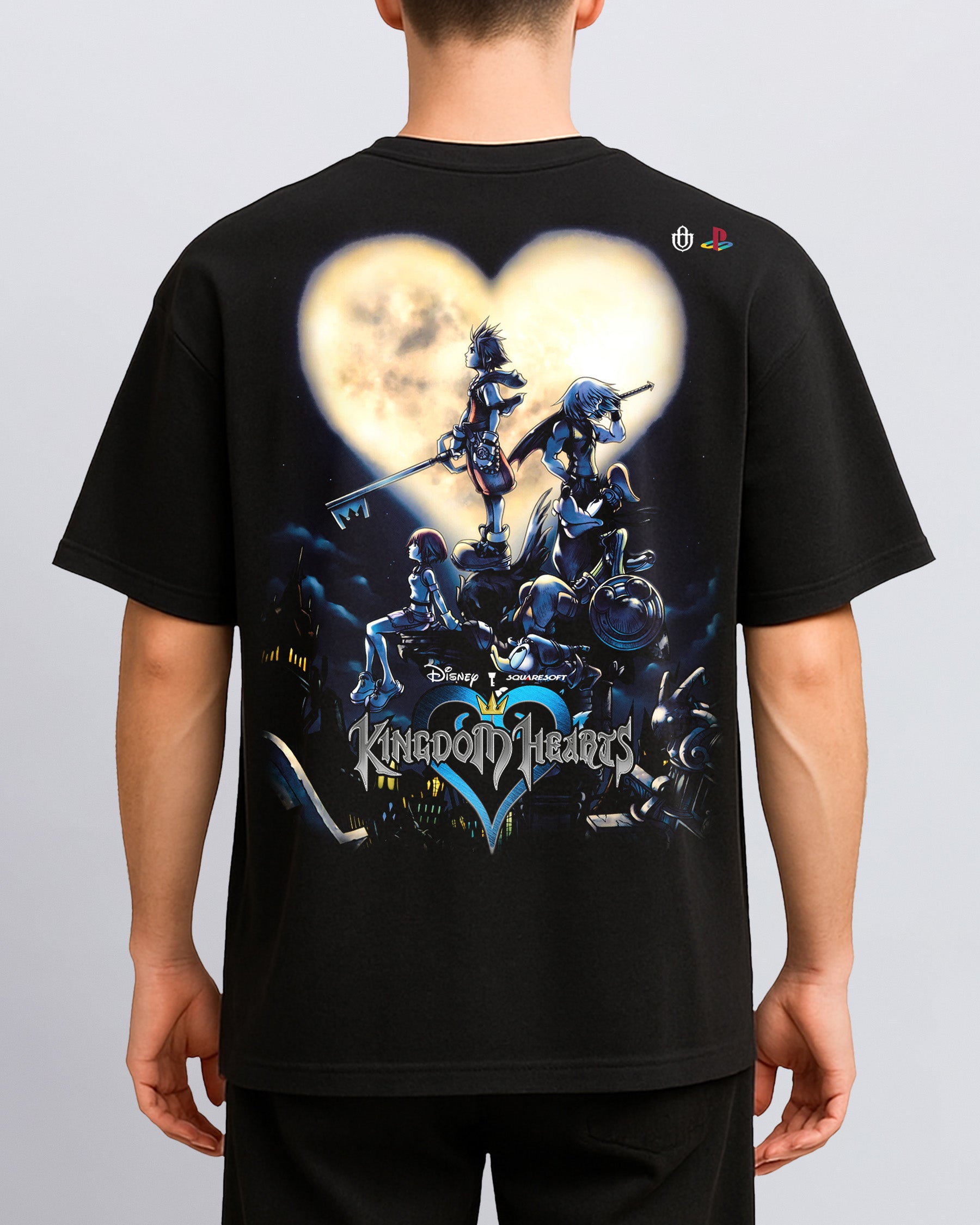 Video Games 'Kingdom Hearts' Back T-Shirt