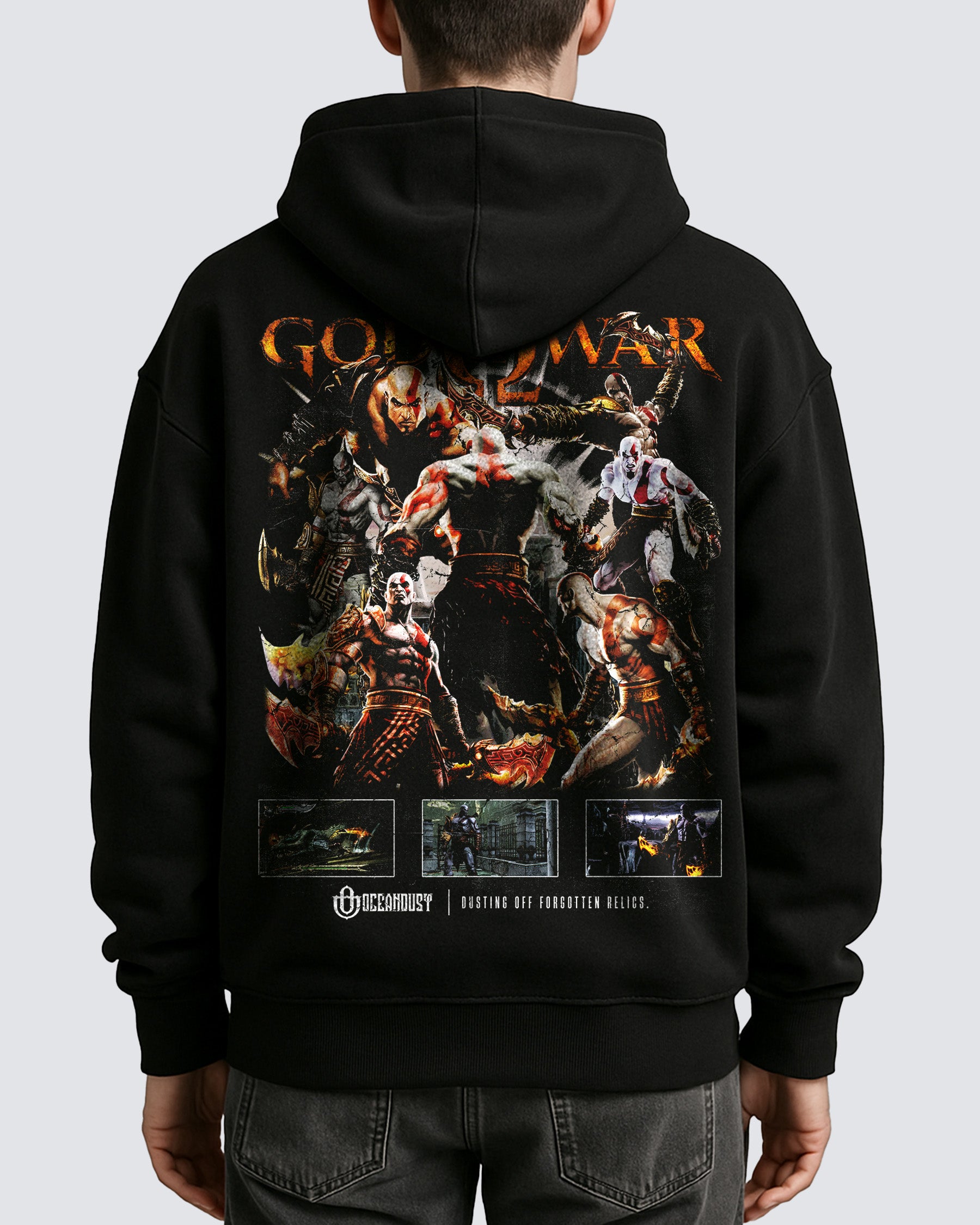Video Games 'God of War' Oversized Hoodie
