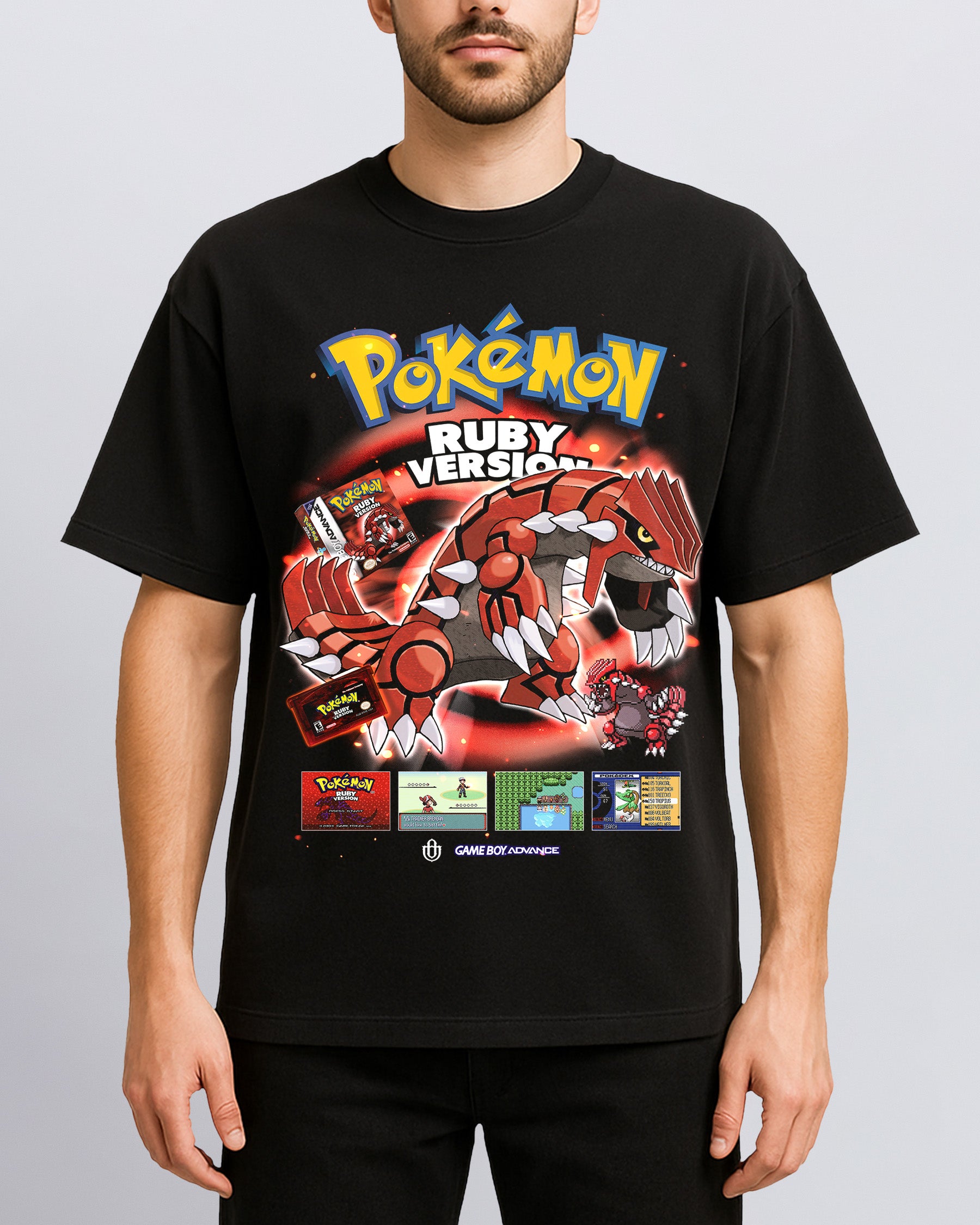 Video Games 'PKMN Ruby' Front T-Shirt