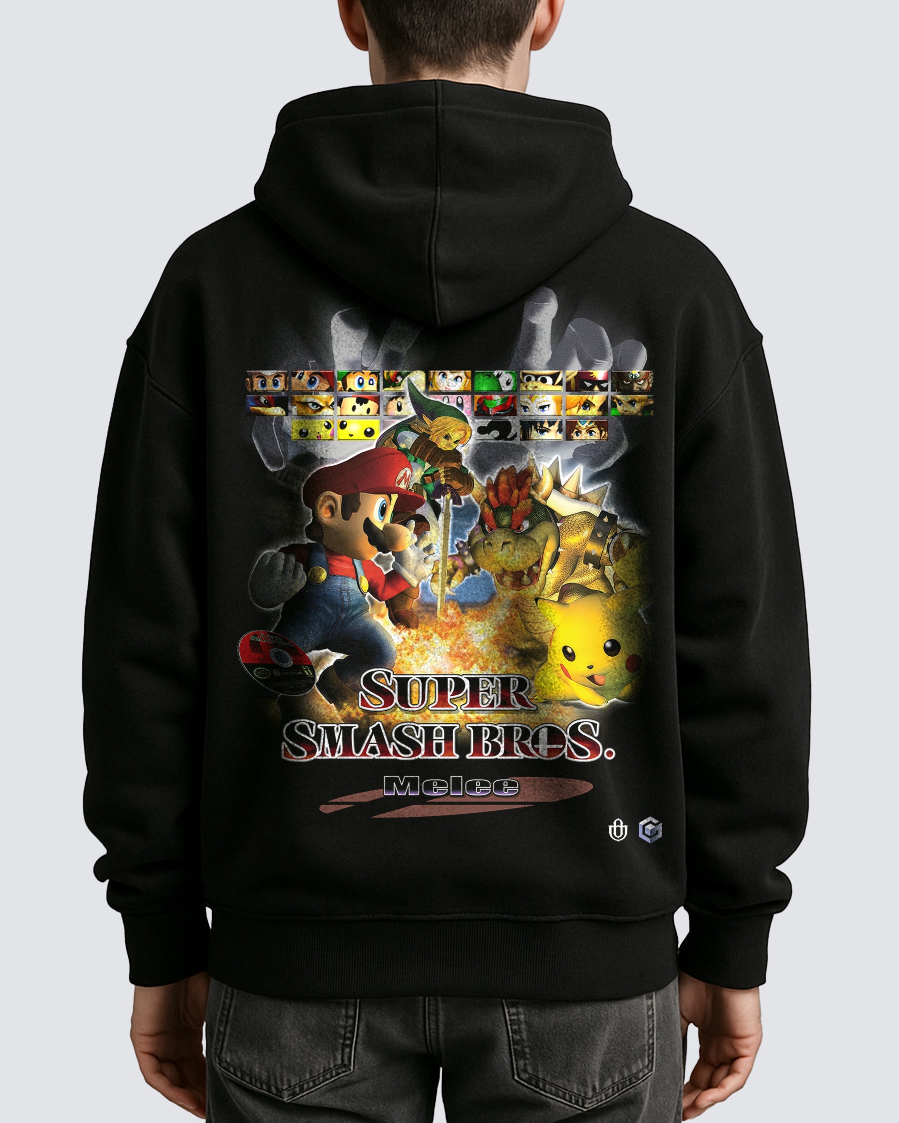 Video Games 'Super Smash Bros. Melee' Oversized Hoodie