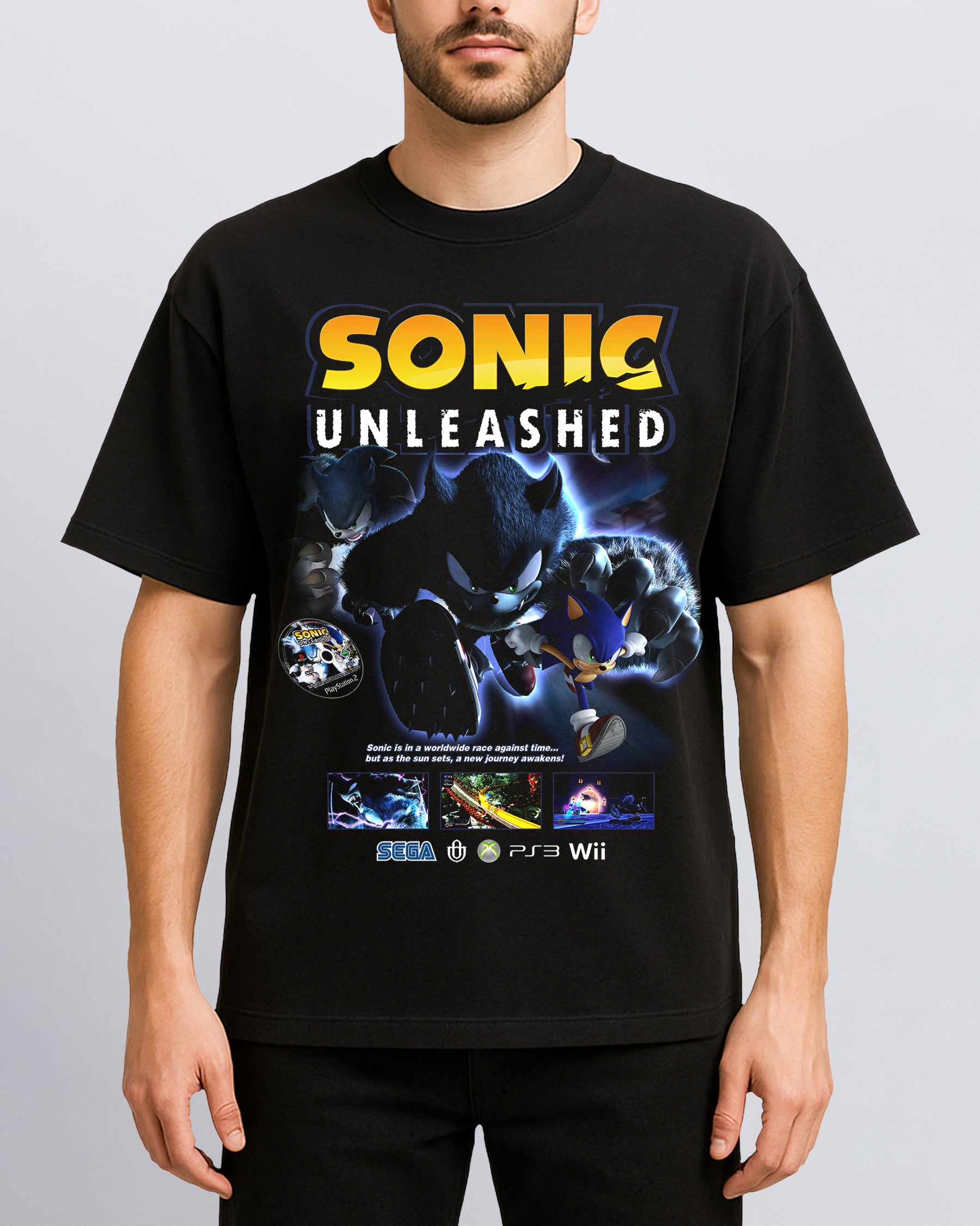 Video Games 'Sonic Unleashed' T-Shirt