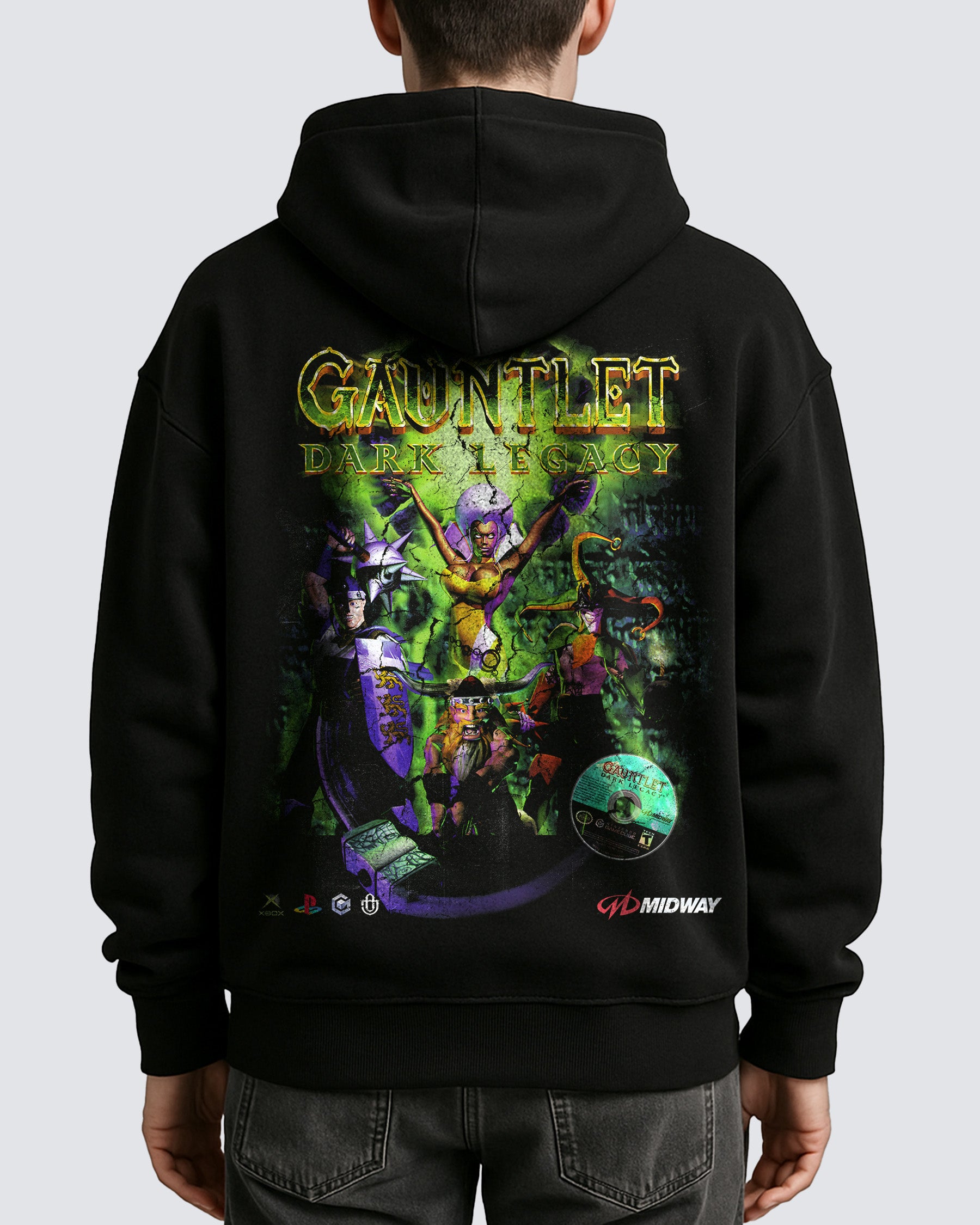 Video Games 'Gauntlet: Dark Legacy' Oversized Hoodie