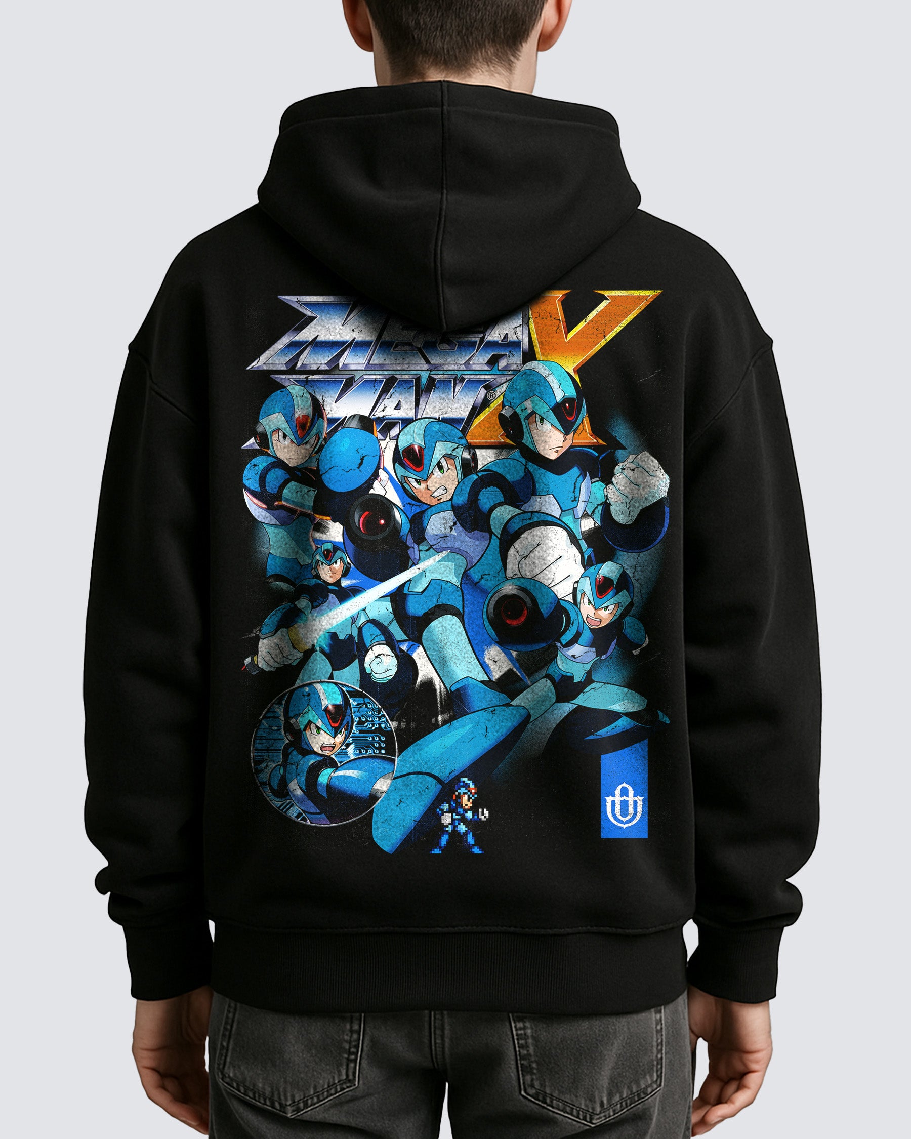 Video Games 'Mega Man X' Oversized Hoodie