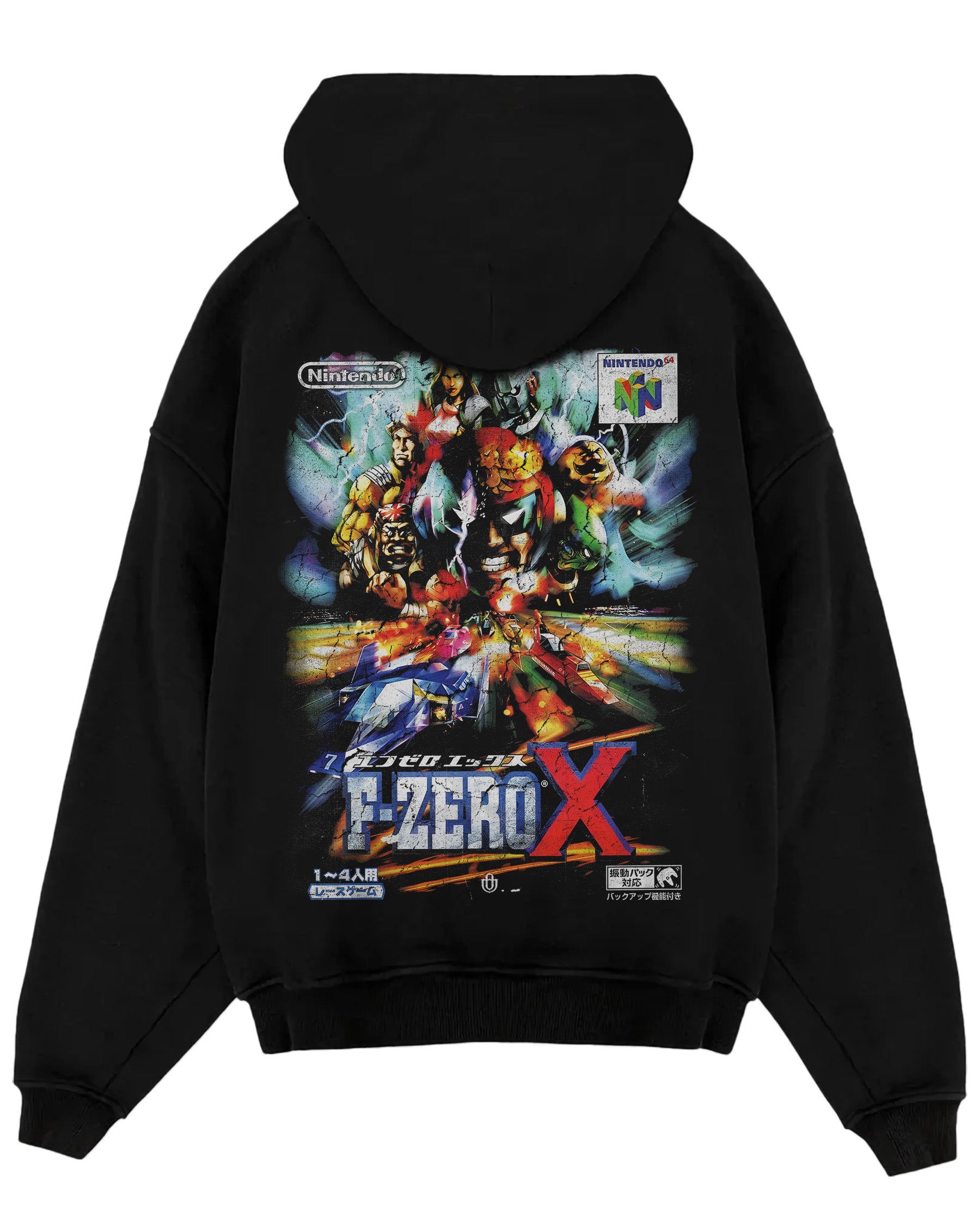 Video Games 'F-Zero X' Oversized Hoodie