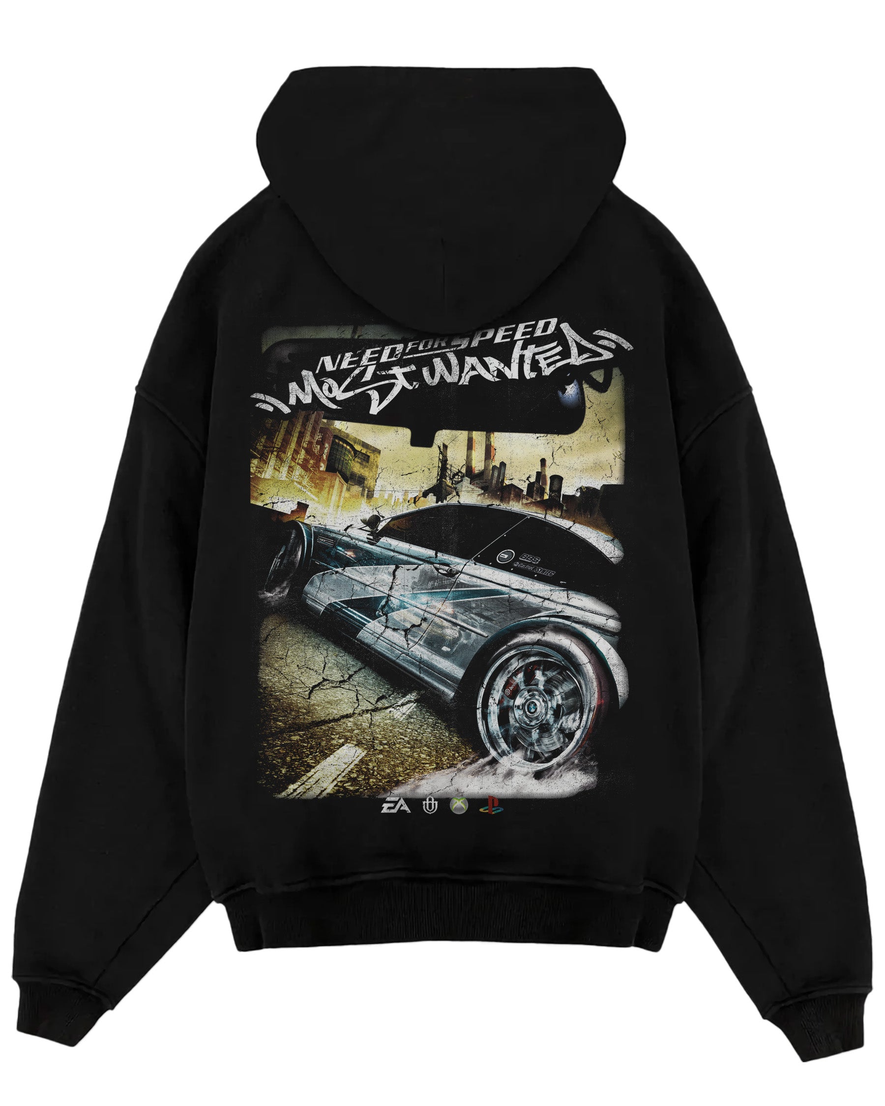Video Games 'Need for Speed: Most Wanted' Oversized Hoodie