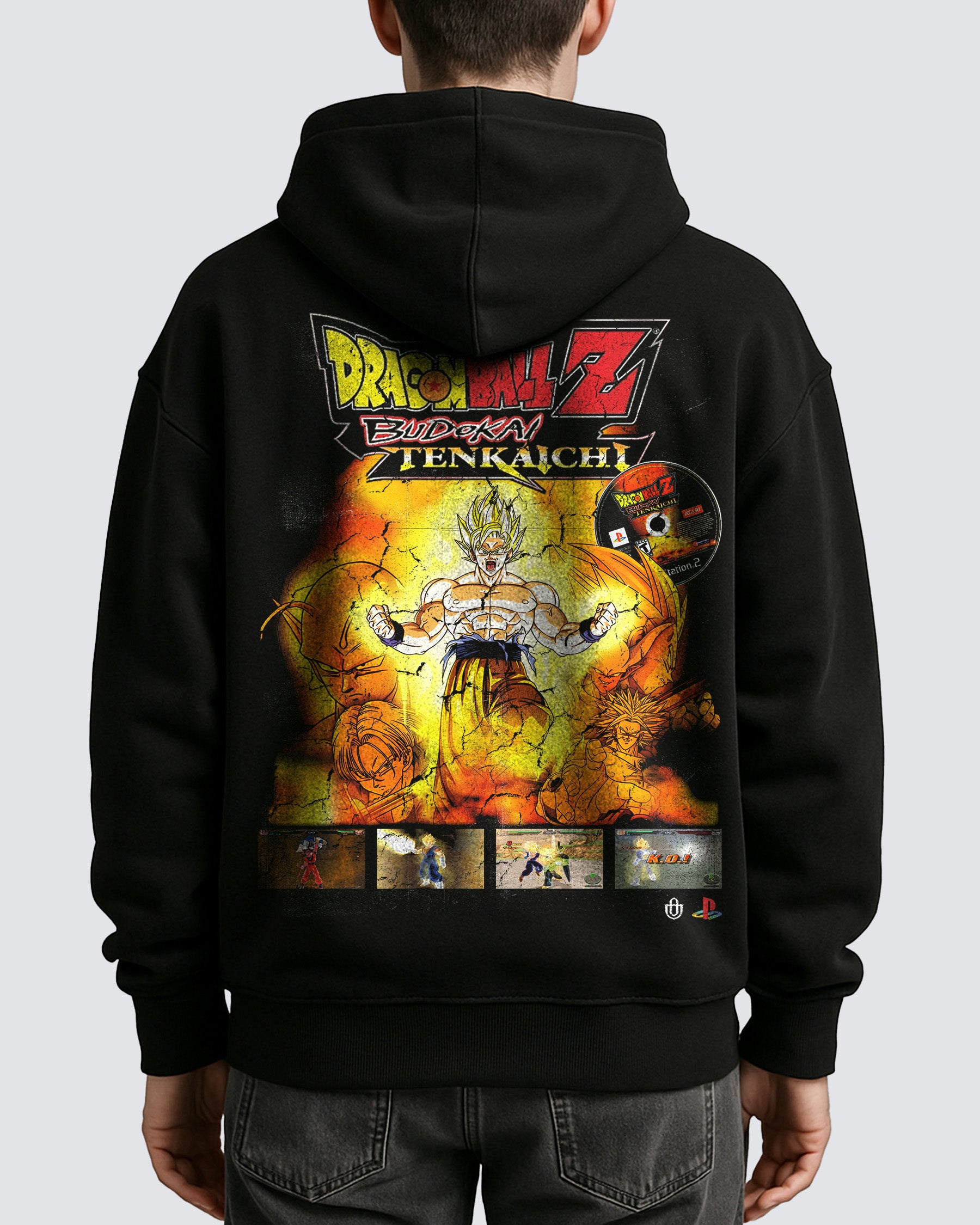 Video Games 'Dragon Ball: Budokai Tenkaichi' Oversized Hoodie