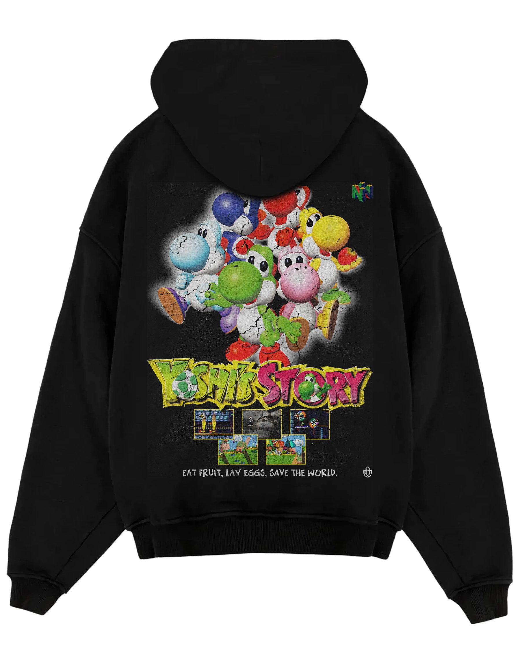 Video Games 'Yoshi's Story' Oversized Hoodie