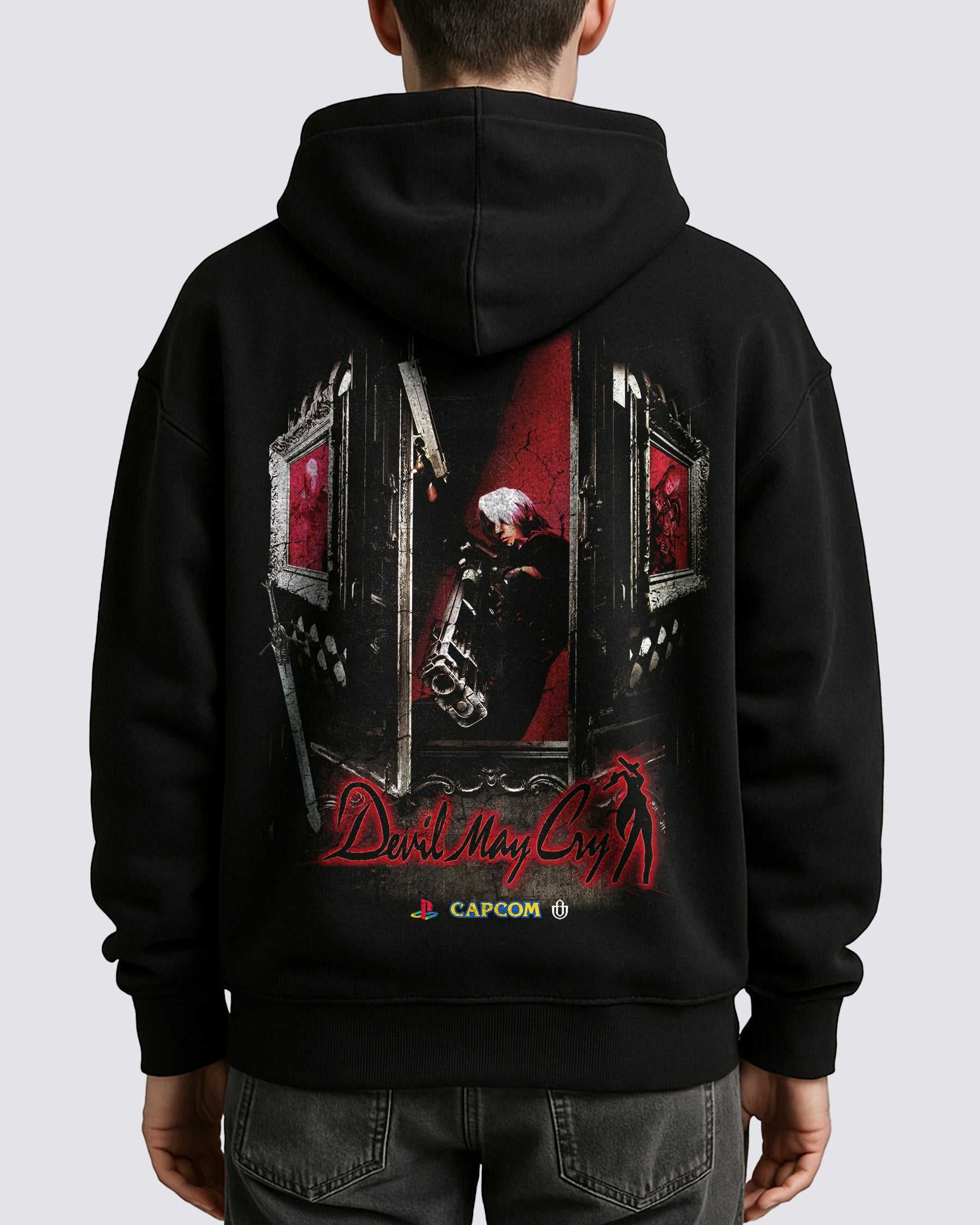 Video Games 'Devil May Cry v2' Oversized Hoodie
