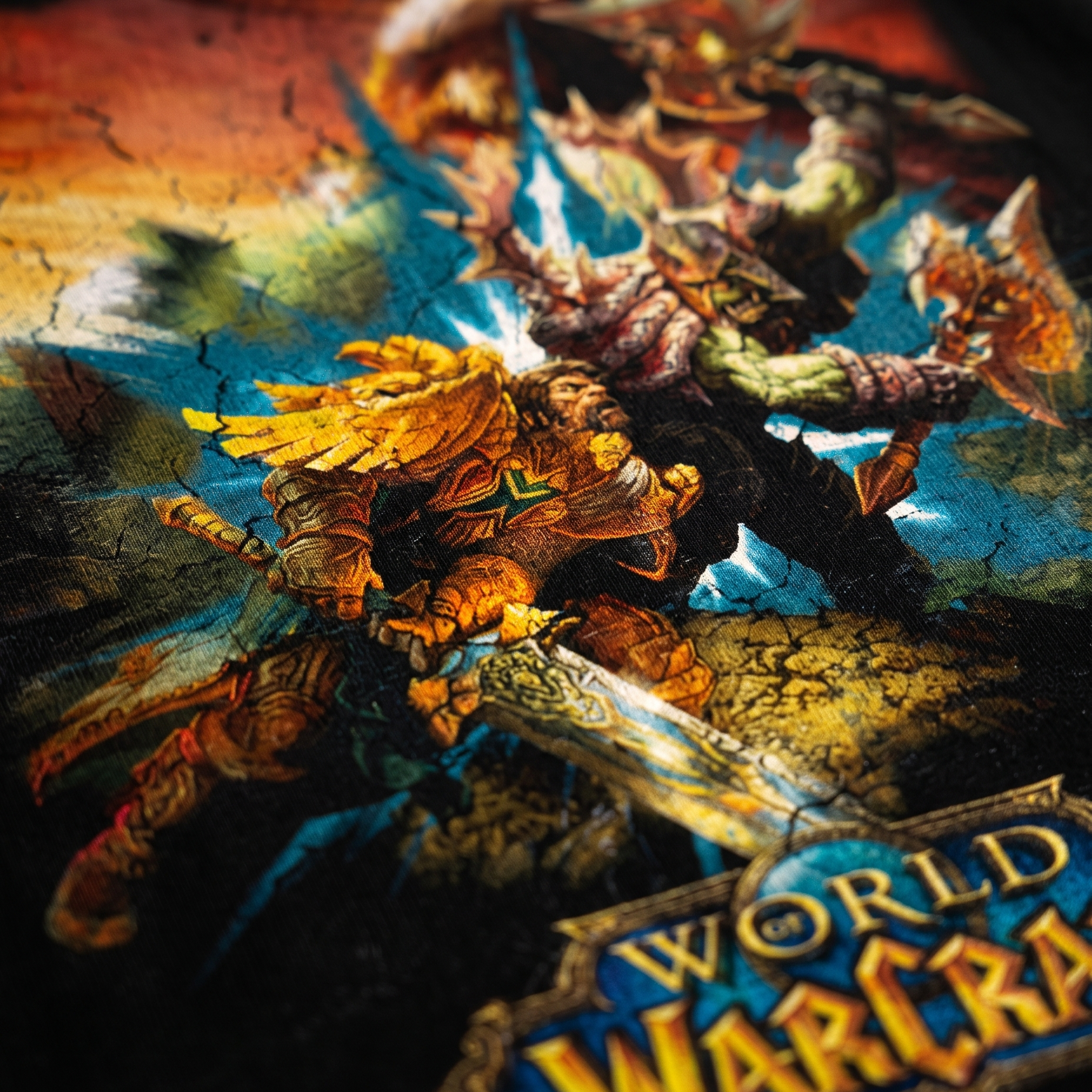 wow print close-up